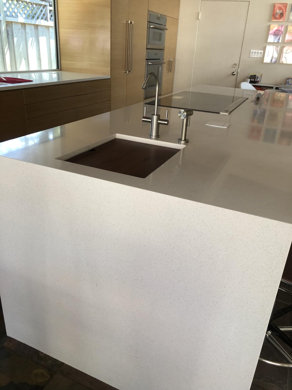 Ruvati 32-inch Undermount 16 Gauge Stainless Steel Workstation Kitchen Sink Single Bowl - Soundproof Multifunction Chef Sink with Cutting Board & Accessories, Brushed Finish - RVH8300 customer photo 1