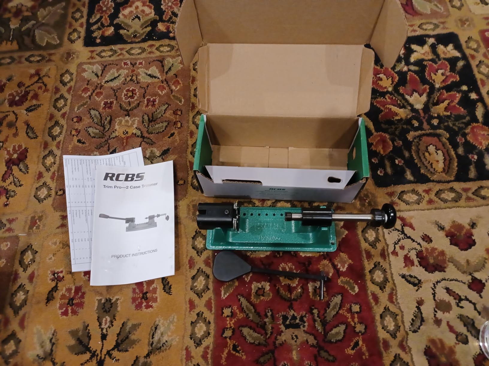 RCBS Trim Pro-2 Manual Case Trimmer Kit - Brass Trimming - Green customer photo 1