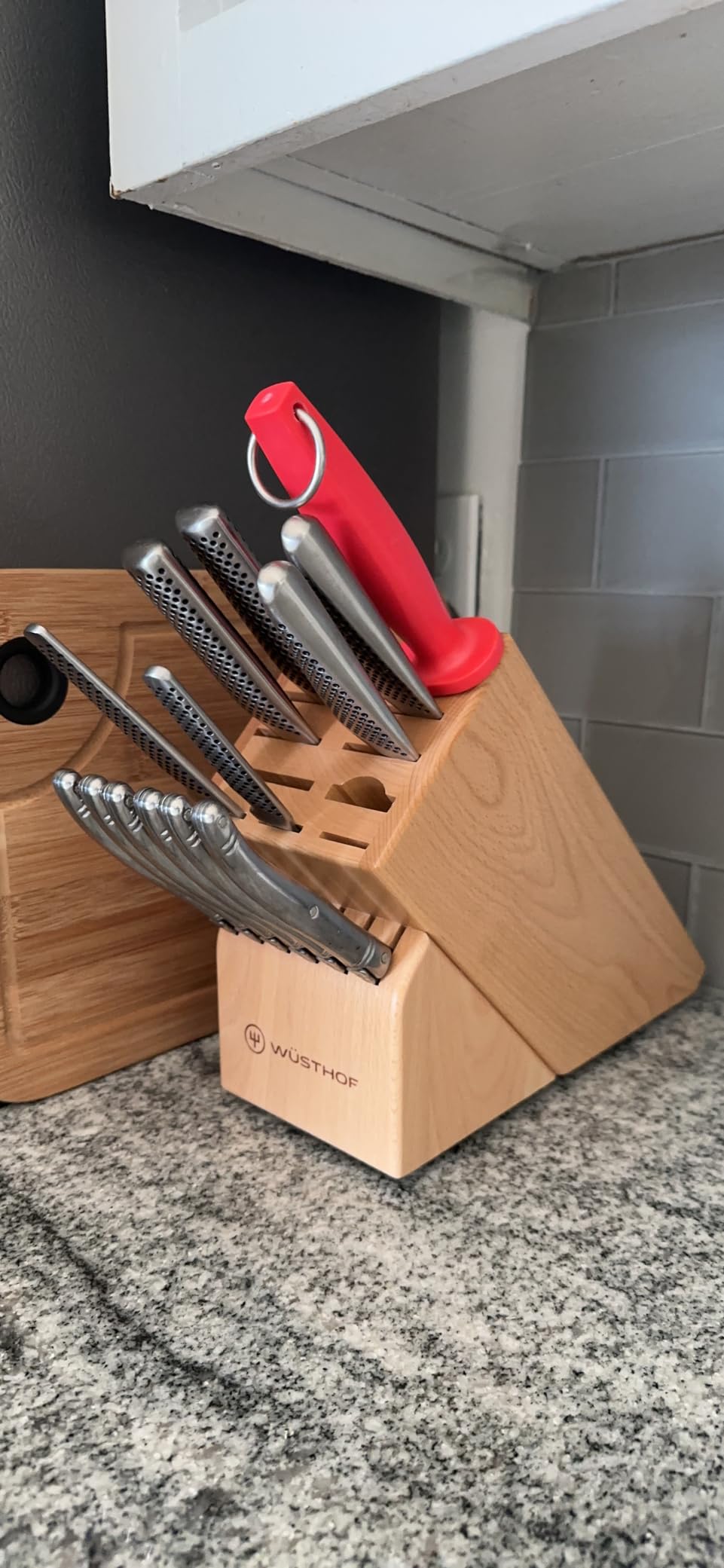 WÜSTHOF 17-Slot Black Knife Storage Block customer photo 1