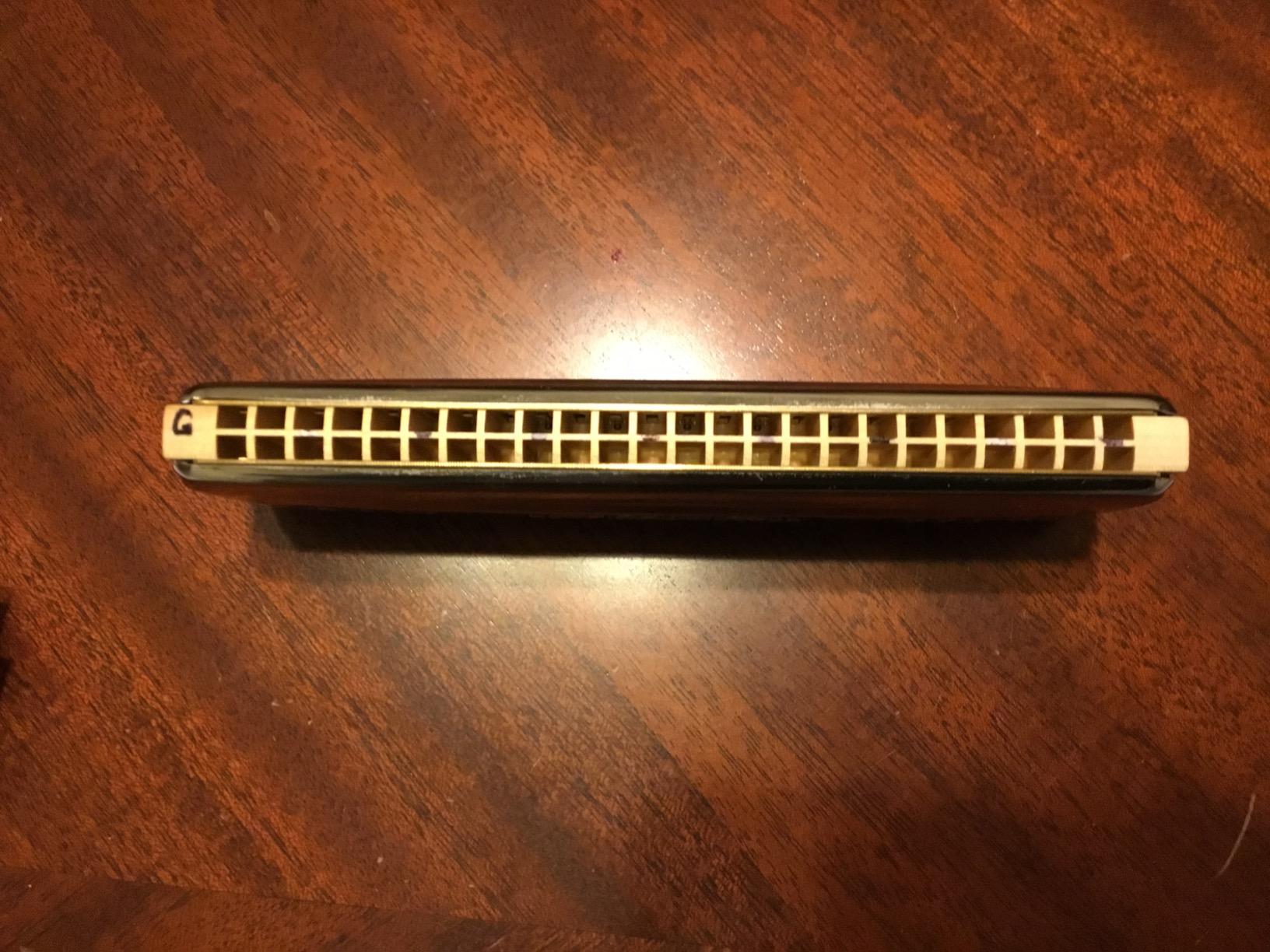 Hohner 56-CG Echo Harp 2x48 C and G Keys Tuned Tremolo Harmonica customer photo 1