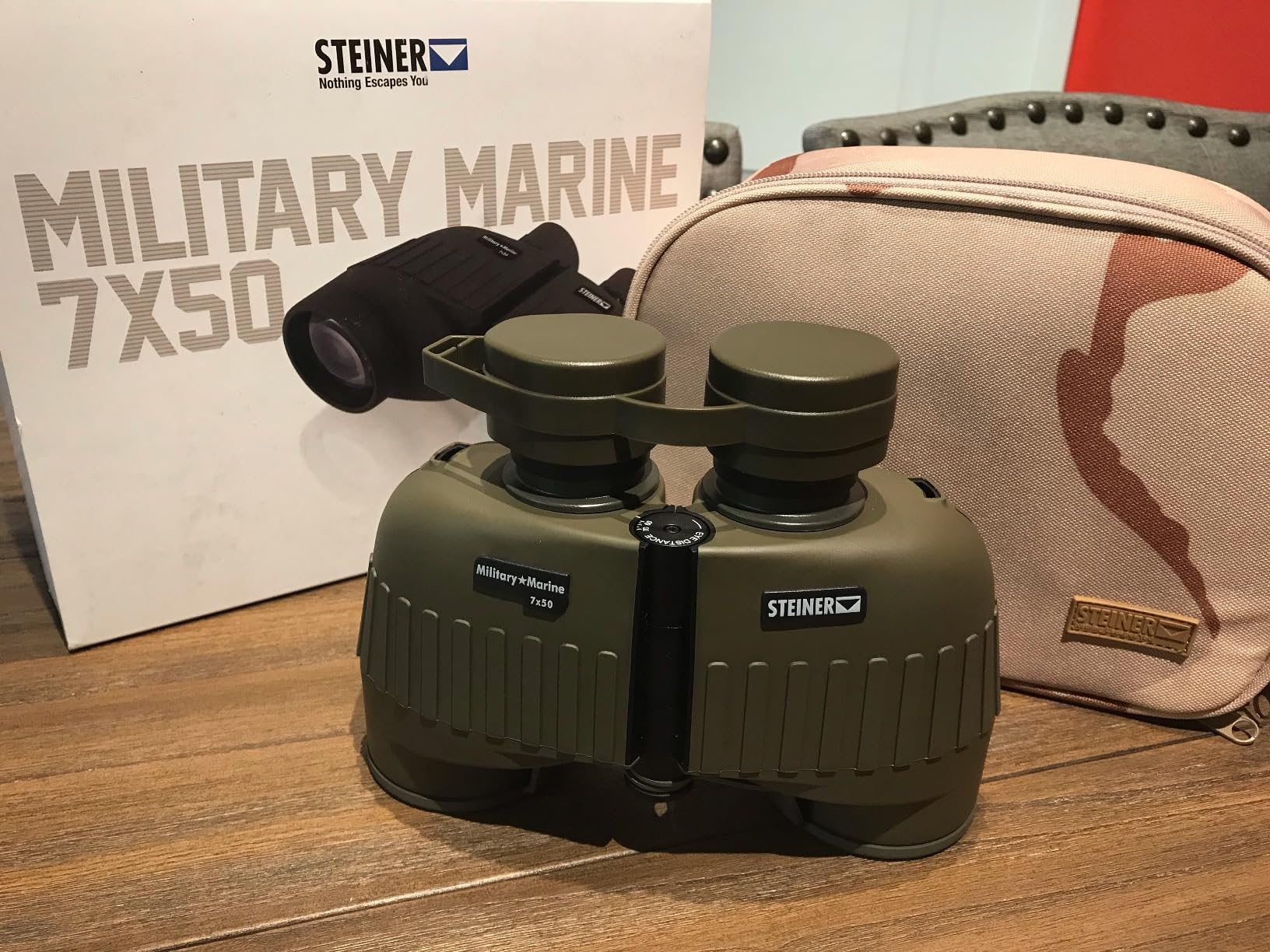 Steiner Military-Marine 8x30 Binoculars - Professional Grade High-Contrast Optics with Sports-Auto-Focus, Floating Prism Shock Absorption, and Heritage Warranty | Fully Coated High-Contrast Optics, Floating-Prism Shock Absorption, Waterproof, Heritage Warranty customer photo 1