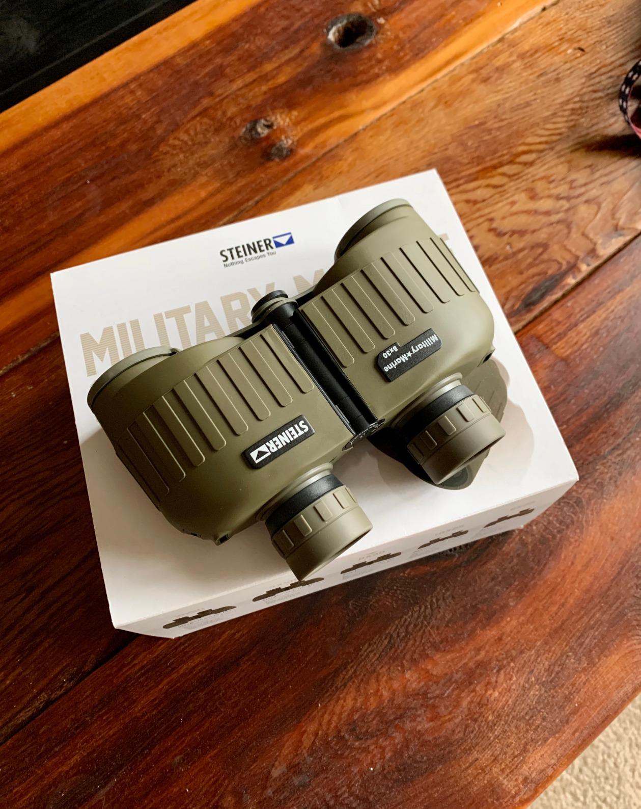 Steiner Military-Marine 8x30 Binoculars - Professional Grade High-Contrast Optics with Sports-Auto-Focus, Floating Prism Shock Absorption, and Heritage Warranty | Fully Coated High-Contrast Optics, Floating-Prism Shock Absorption, Waterproof, Heritage Warranty customer photo 2
