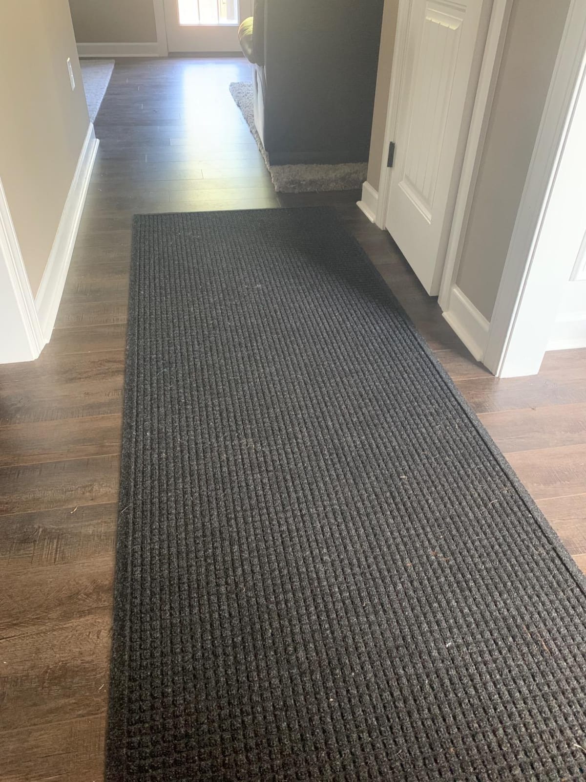 WaterHog | Commercial-Grade Entrance Mat with Rubber Border | Indoor/Outdoor, Quick Drying, Stain Resistant Door Mat | 27