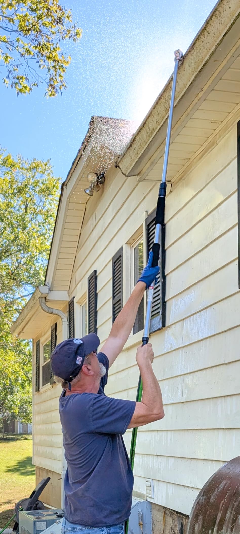 Orbit 58543 Telescoping Gutter Cleaning Wand, Silver customer photo 1