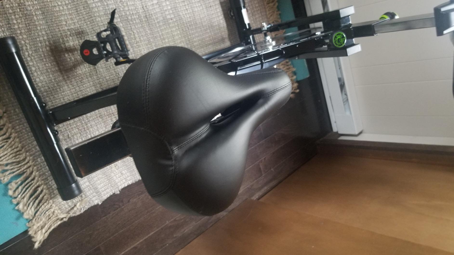 Marcy Club Revolution Bike Cycle Trainer for Cardio Exercise, Multiple Colors Available customer photo 2