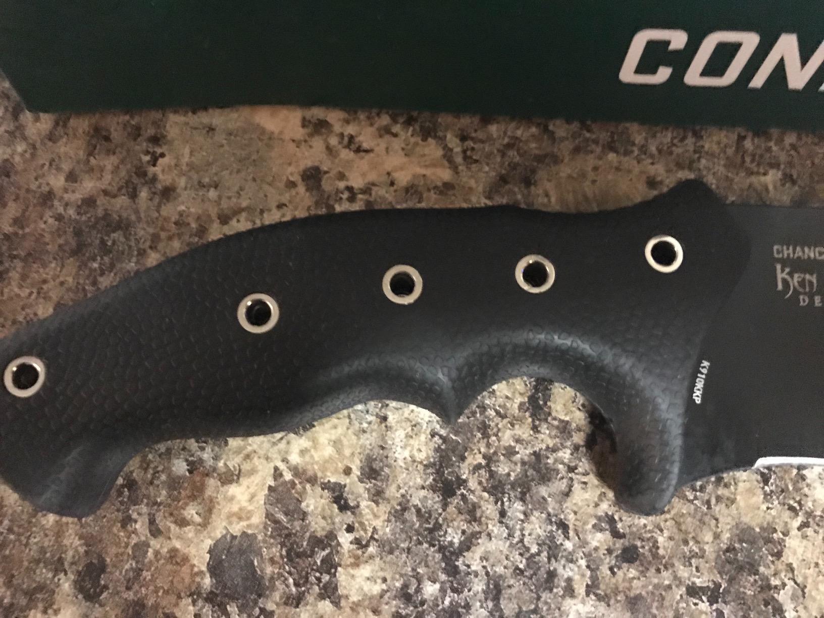 CRKT Halfachance Fixed Blade Parang Machete: 18 Inch Black Powder Coated Carbon Steel Parang Style Blade with Nylon Sheath for Survival, Hunting & Camping K920KKP customer photo 1