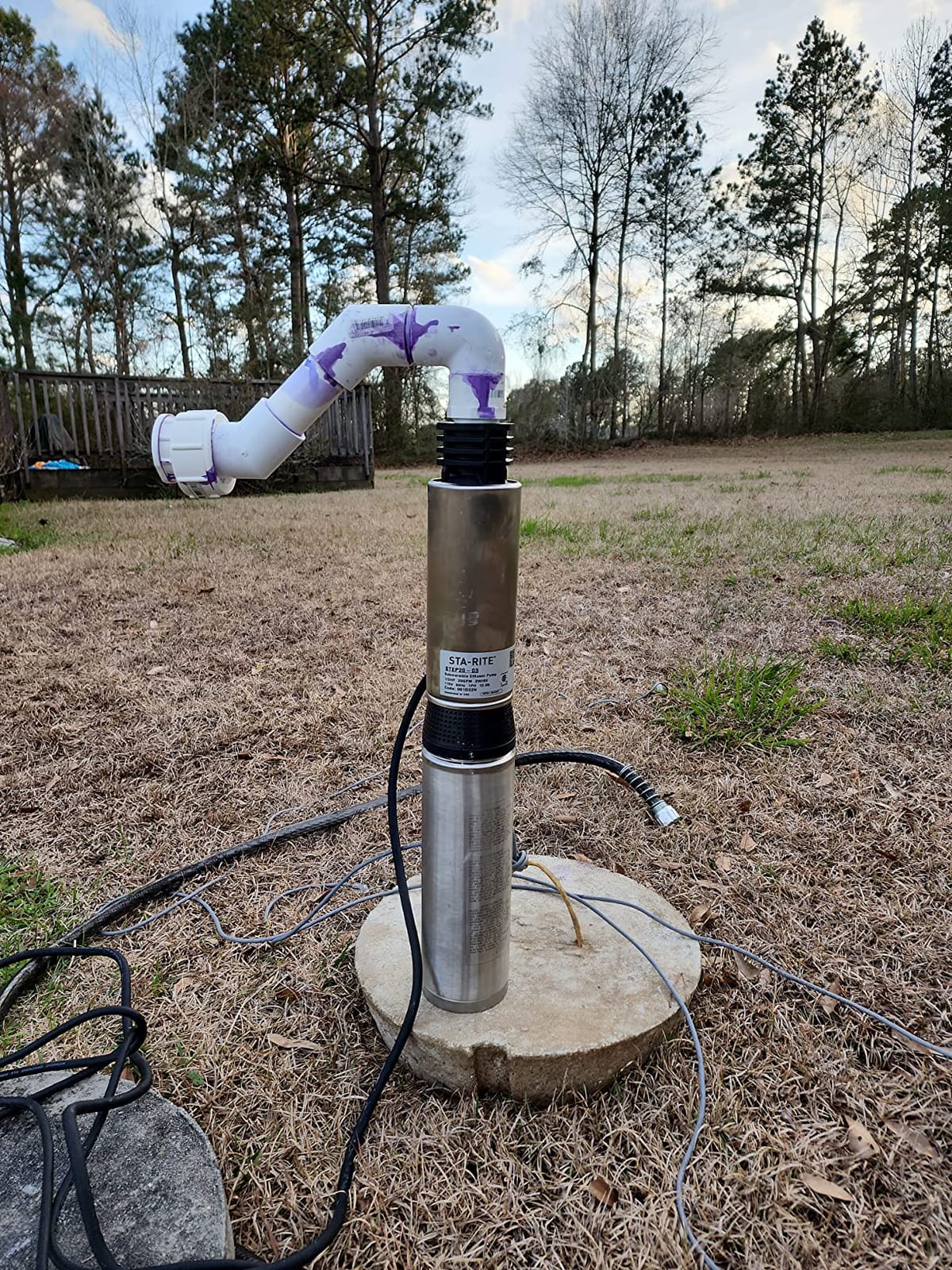 Sta-Rite Step20-2 High-Head Filtered Effluent Pump, Stainless Steel, 1/2 HP, 115V, 20 GPM customer photo 1
