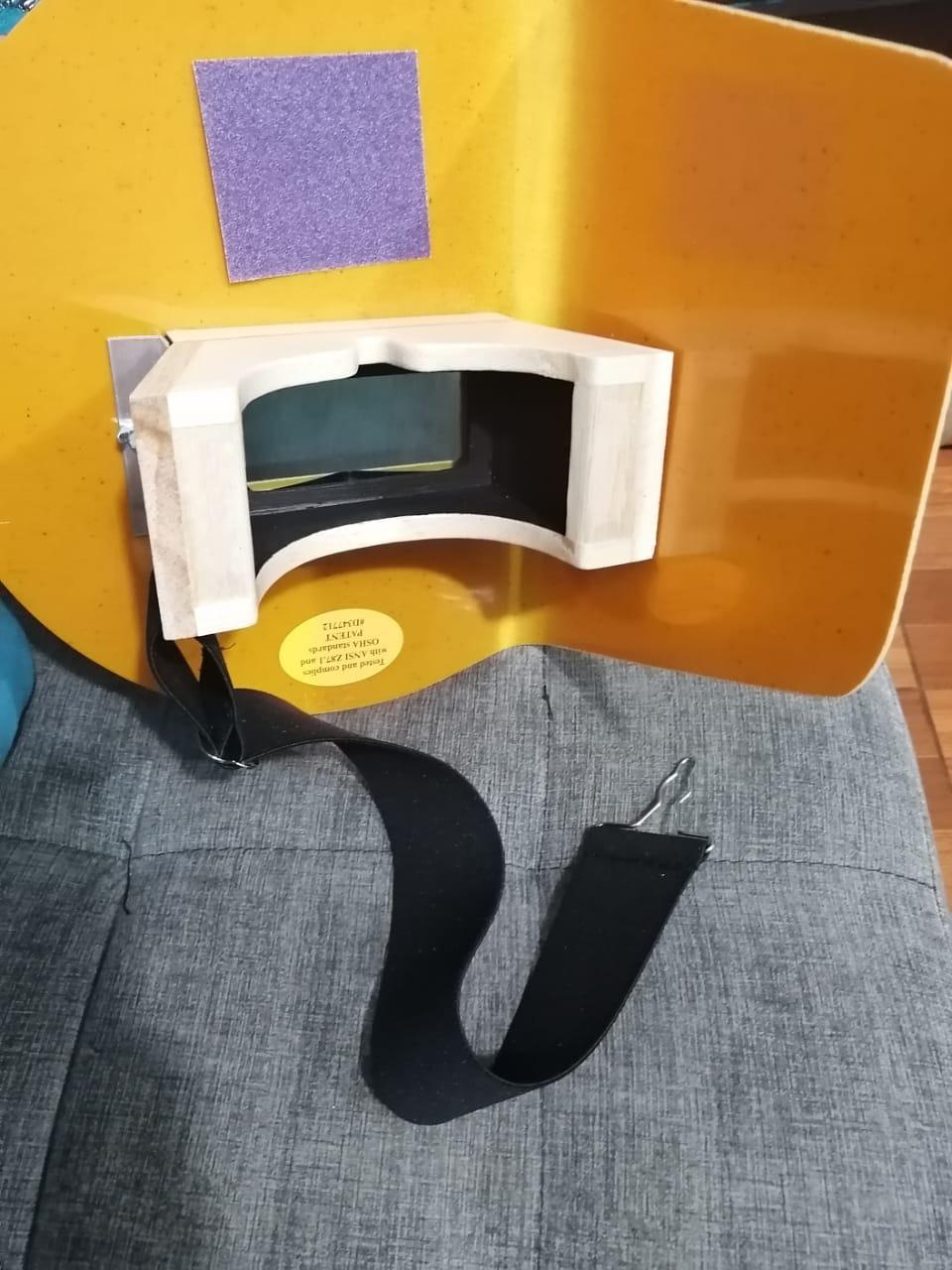 Original Pancake Welding Hood Right Hand customer photo 1