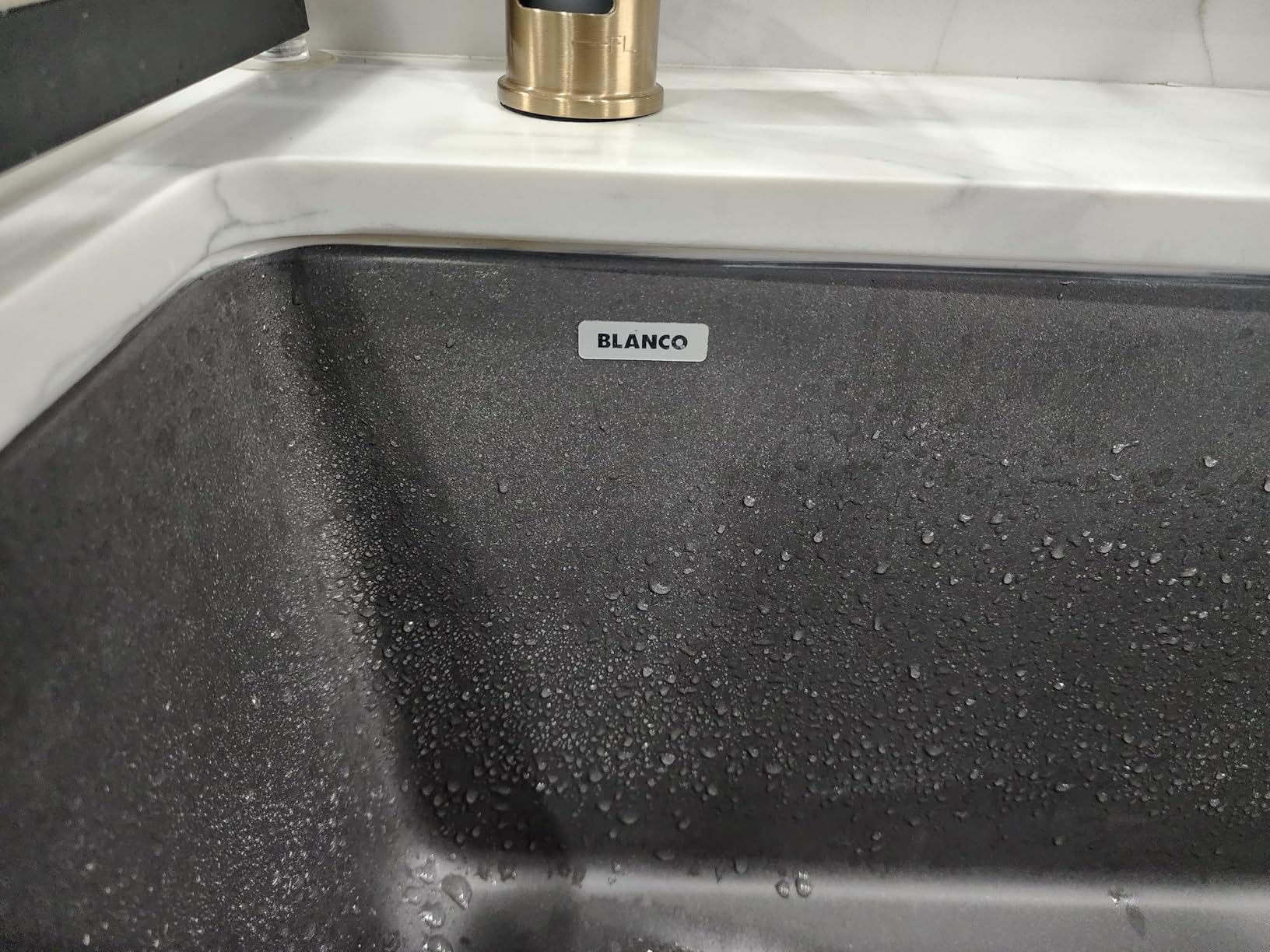 BLANCO 441765 DIAMOND SILGRANIT Super Single Undermount Kitchen Sink, 33.5