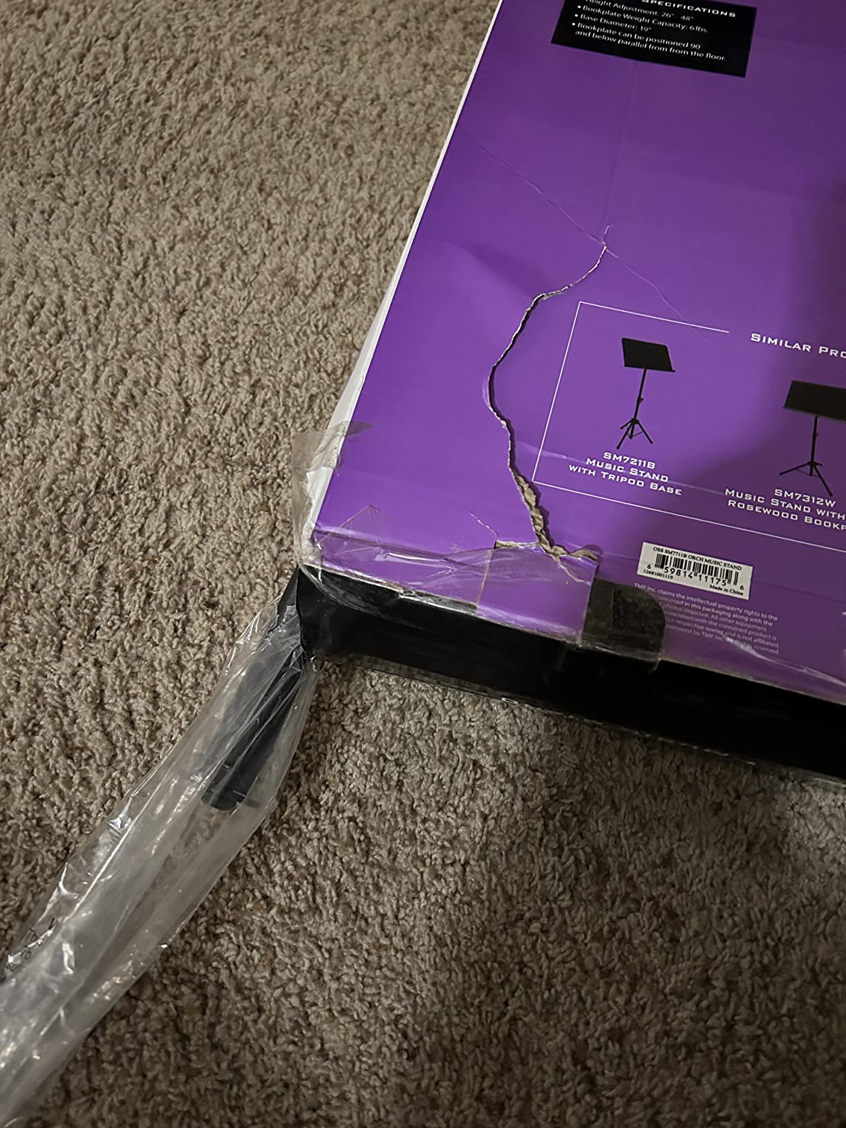 On-Stage SM7711B Orchestra Music Stand customer photo 1