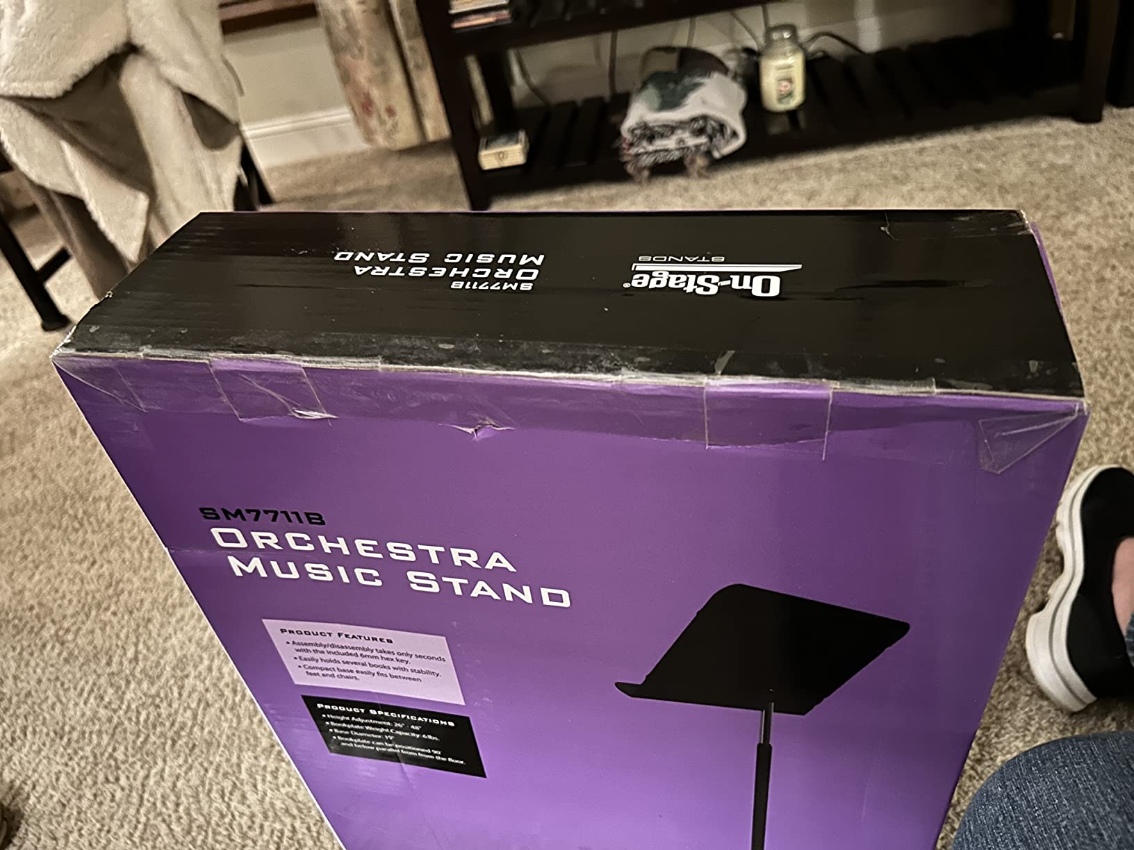 On-Stage SM7711B Orchestra Music Stand customer photo 2
