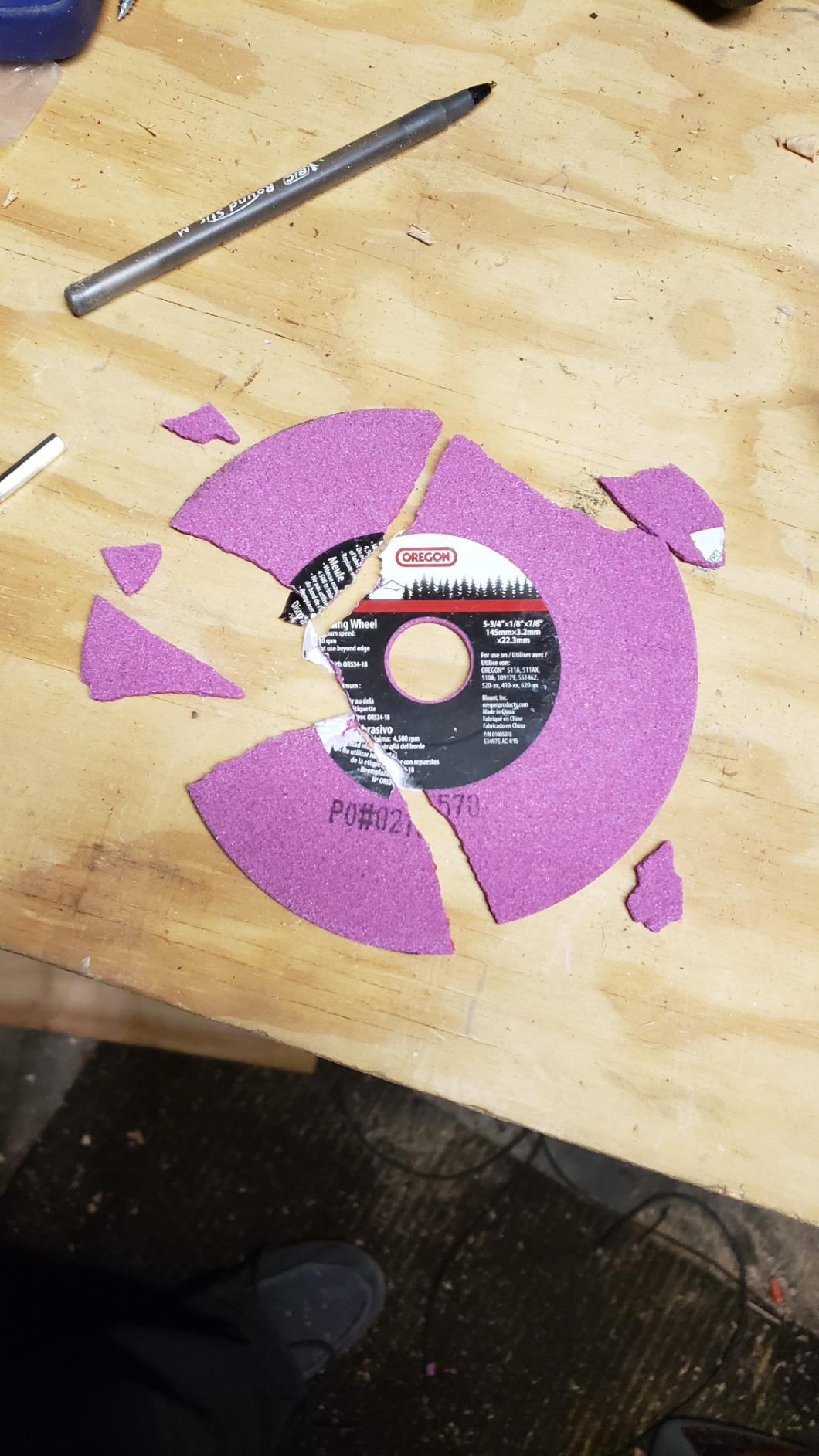 Oregon Professional Compact 120-Volt Bench Chain Grinder, Universal Saw Chain Sharpener, for All Chainsaw Chains (410-120) customer photo 1