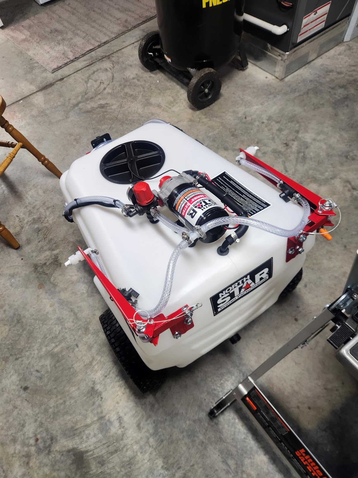 NorthStar 31-Gallon Tow-Behind Boom/Spot Sprayer, 2.2 GPM, 12V, 70 PSI customer photo 1