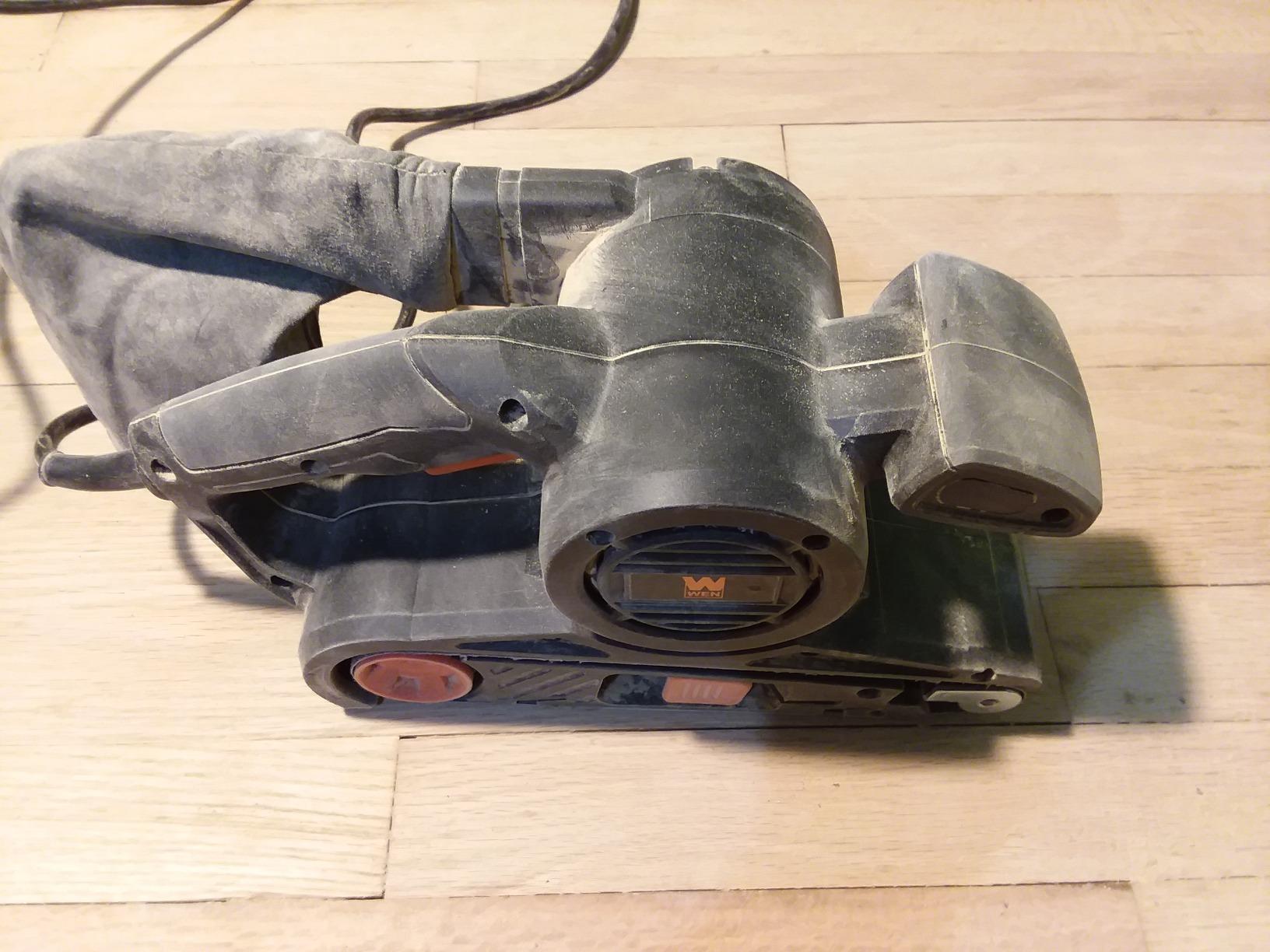 WEN 6321 7-Amp 3 in. x 21 in. Corded Belt Sander with Dust Bag customer photo 2