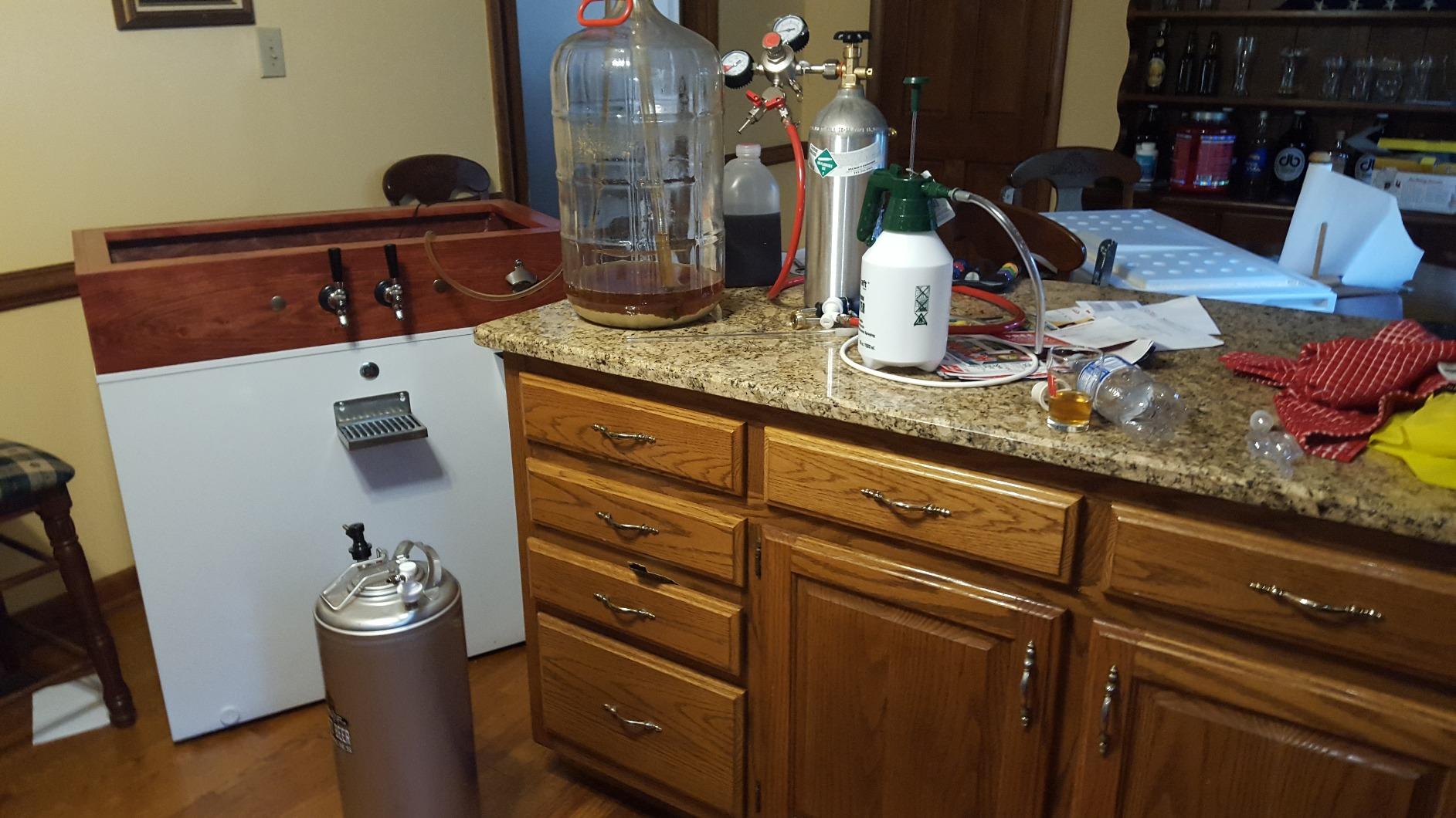Monster Brew Home Brewing Supplies Home Brew Ohio Complete Beer Equipment Kit (K6) with 6 gal Glass Carboy customer photo 2