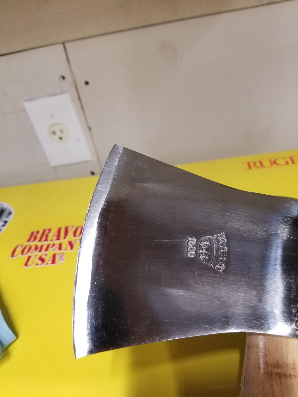 1844 Helko Werk Germany Classic Forester Full-Size Felling Axe (10495) | Made in Germany Full Size Multi-Purpose Axe for Felling and Splitting Trees Head 3.5 lbs, Handle 31 inches customer photo 1
