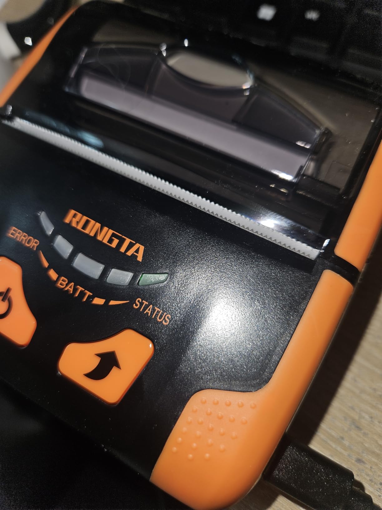 Rongta Portable 80mm POS Printer, Mobile Thermal Receipts Printer, USB & Bluetooth Connection, Compatible with Android Phone, Do Not Square/Ipad/Computer/Android Tablet (RPP300) customer photo 2
