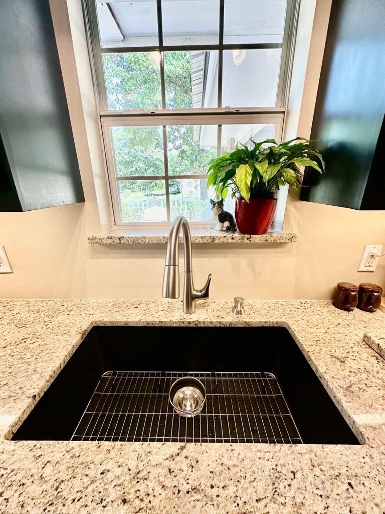 Elkay Quartz Classic ELGRU13322GS0 Greystone Single Bowl Undermount Sink customer photo 1
