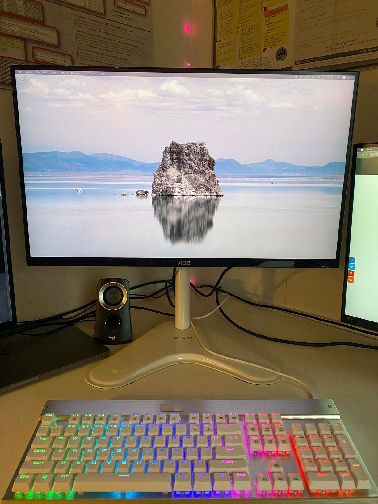 VIVO Single Monitor Desk Stand, Holds Screens up to 32 inch Regular and 38 inch Ultrawide, Freestanding VESA Steel Mount Base, Adjustable Height, Tilt, Swivel, Rotation, Black, STAND-V001H customer photo 1