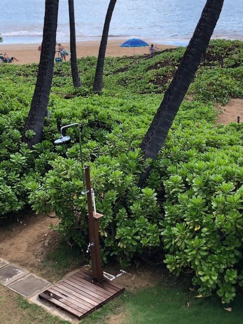 SEI Furniture Rain-Style Outdoor Shower, Oiled Eucalyptus - Natural customer photo 1