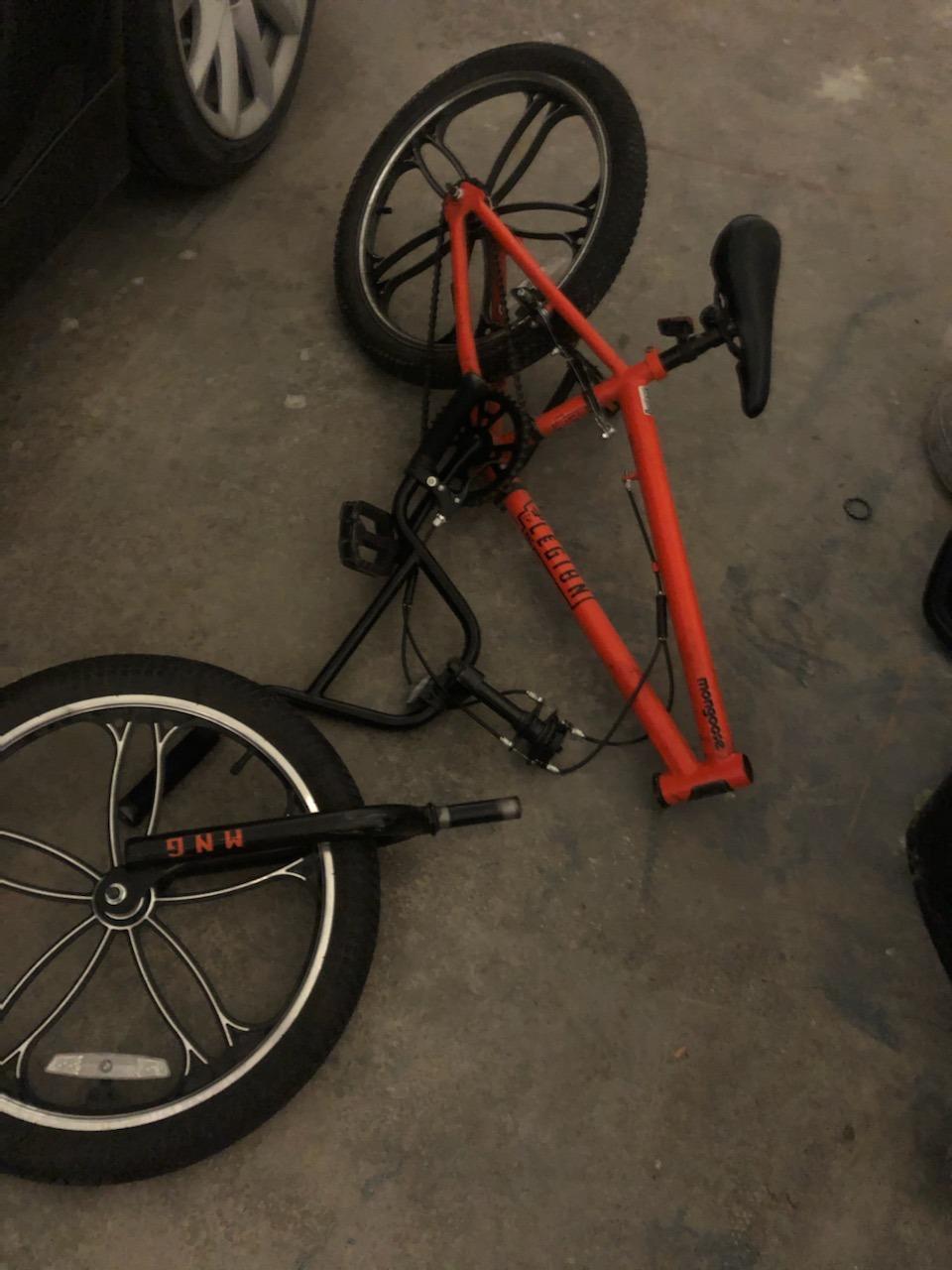 Mongoose Legion BMX Bike, Hi-Ten Steel Frame, 25x9T, 36x16T or 40x16T Gearing customer photo 1