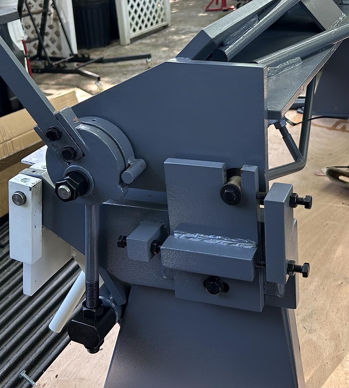 KAKA INDUSTRIAL BP-1650 Box and Pan Brake, 50 in 16 Gauge customer photo 2