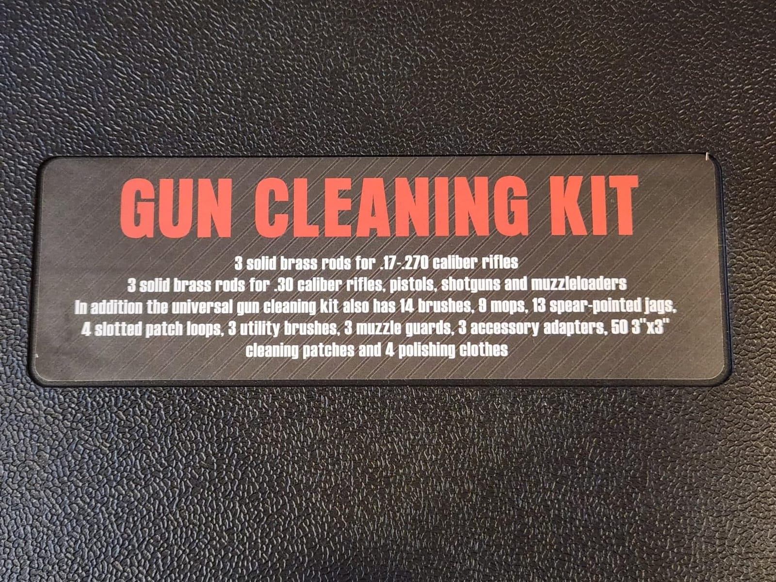 GLORYFIRE Universal Gun Cleaning Kit with Jags and Rods for All Caliber customer photo 2