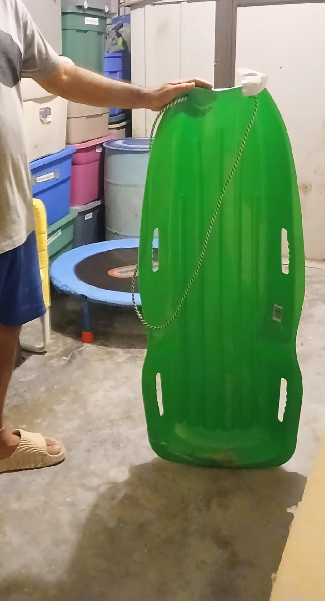 Slippery Racer Downhill Xtreme Toboggan Snow Sled customer photo 2