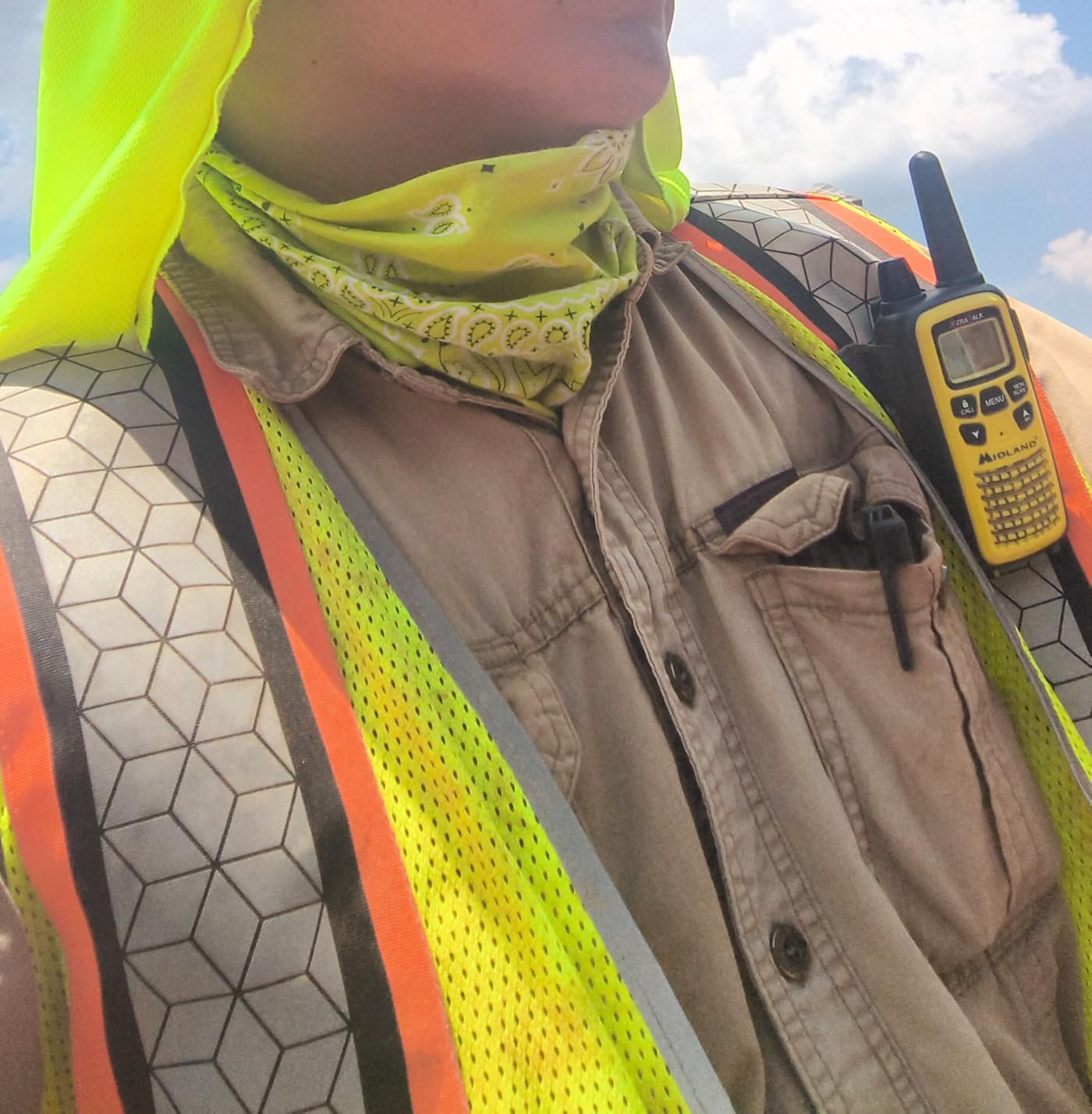 Midland LXT630X3VP3 FRS Walkie Talkies - Long Range 36-Channel Two-Way Radios, NOAA Weather Alerts (3-Pack, Yellow - Black) customer photo 2