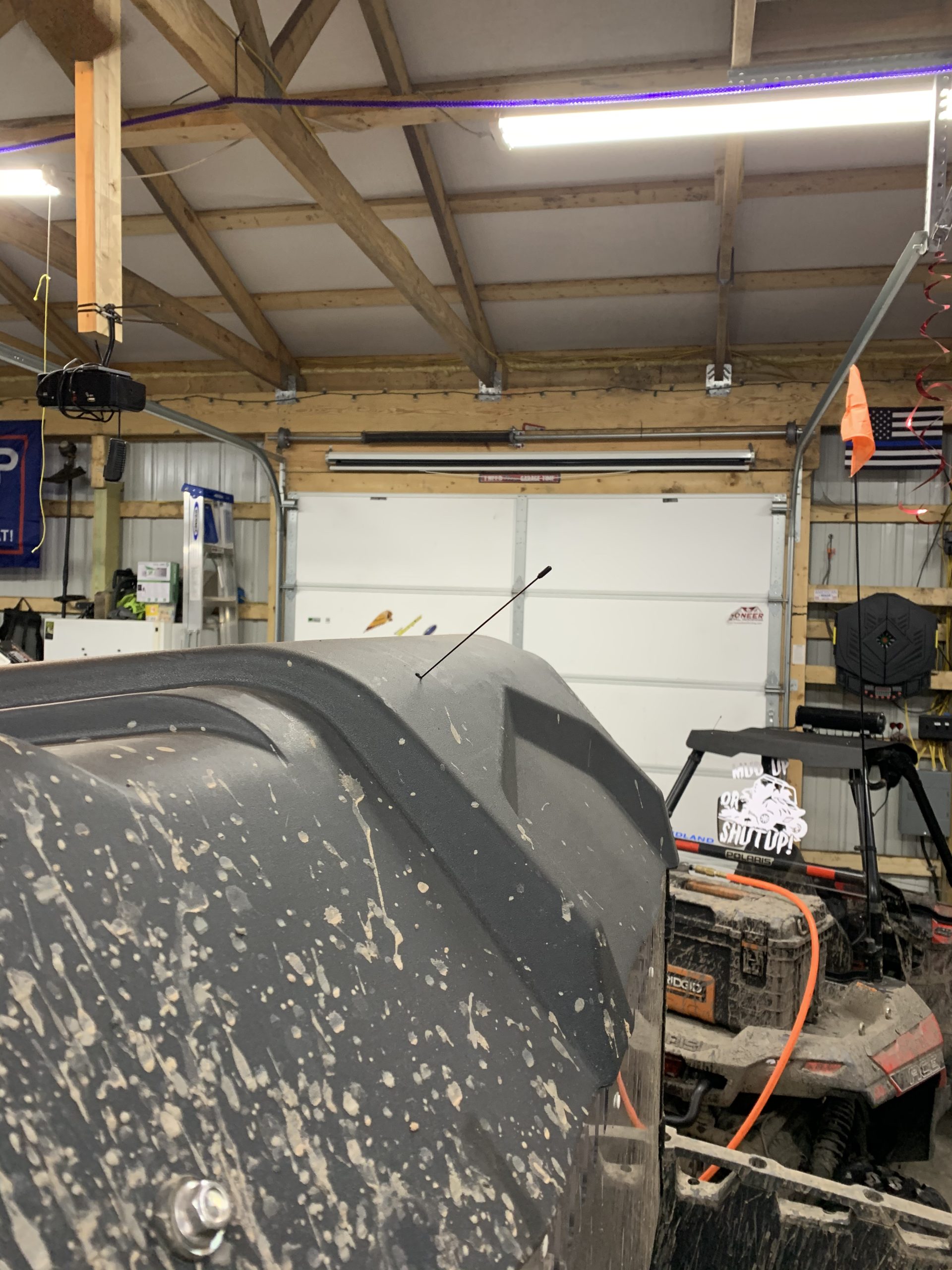 Midland MXT105 - 5 Watt GMRS MicroMobile Two Way Radio - Off Roading Outdoor RZR Farm Trails Radio - External Magnetic Mount Antenna - NOAA Weather Alerts customer photo 1