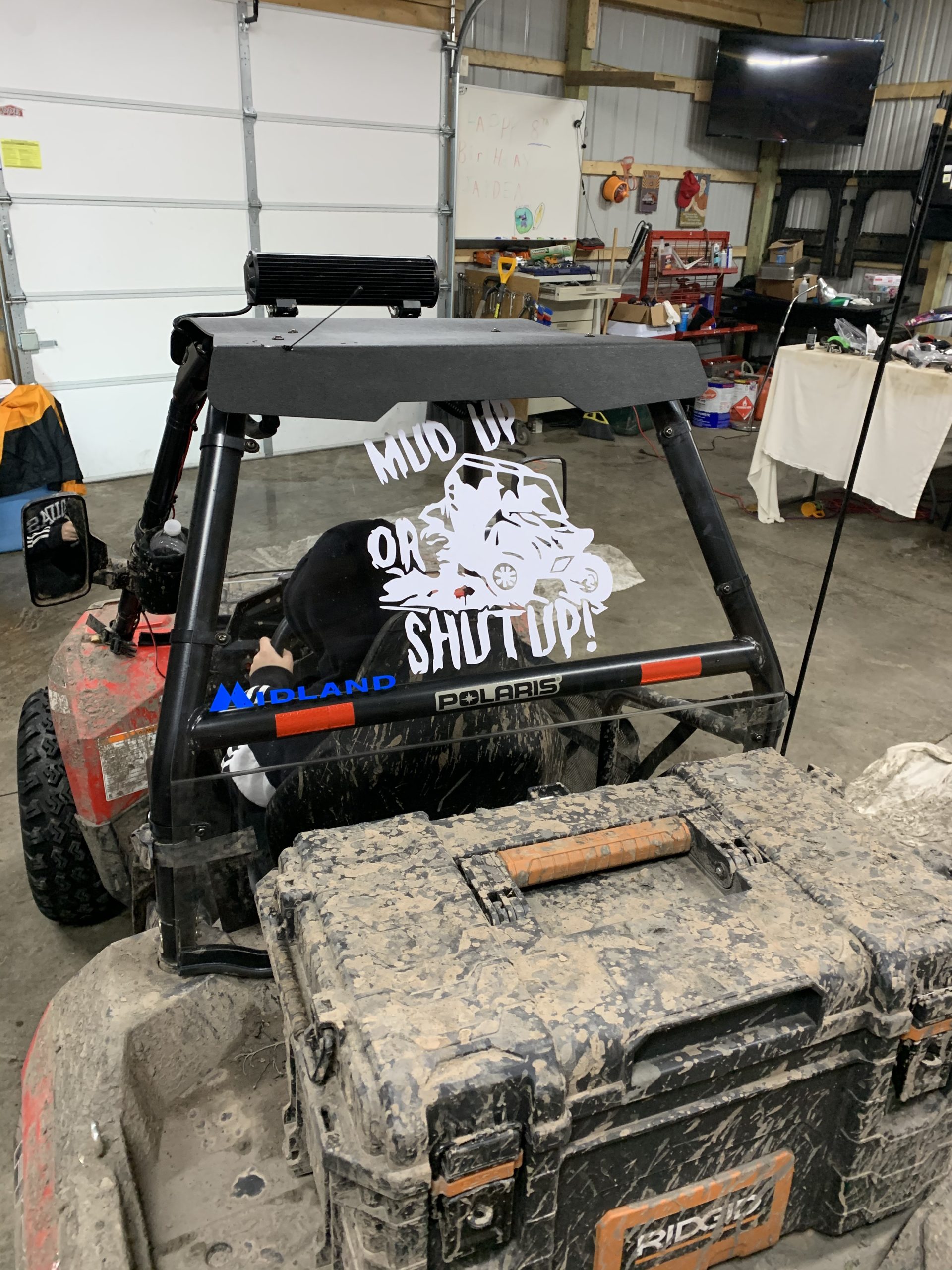 Midland MXT105 - 5 Watt GMRS MicroMobile Two Way Radio - Off Roading Outdoor RZR Farm Trails Radio - External Magnetic Mount Antenna - NOAA Weather Alerts customer photo 2