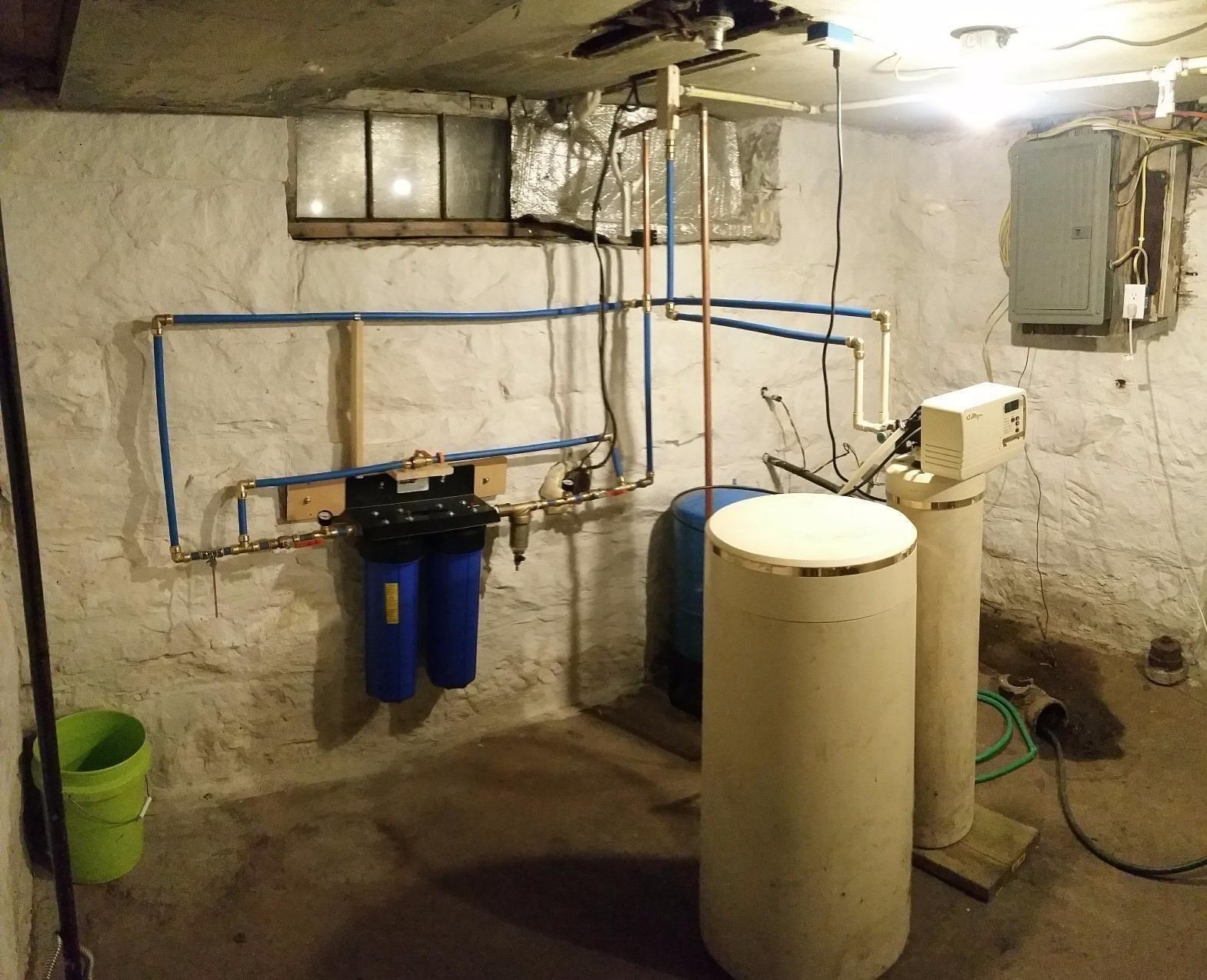 iSpring Iron, Manganese Whole House Water Filter System Also Eliminates Chlorine, Taste, and Odor, 2-Stage Commercial-Grade 20