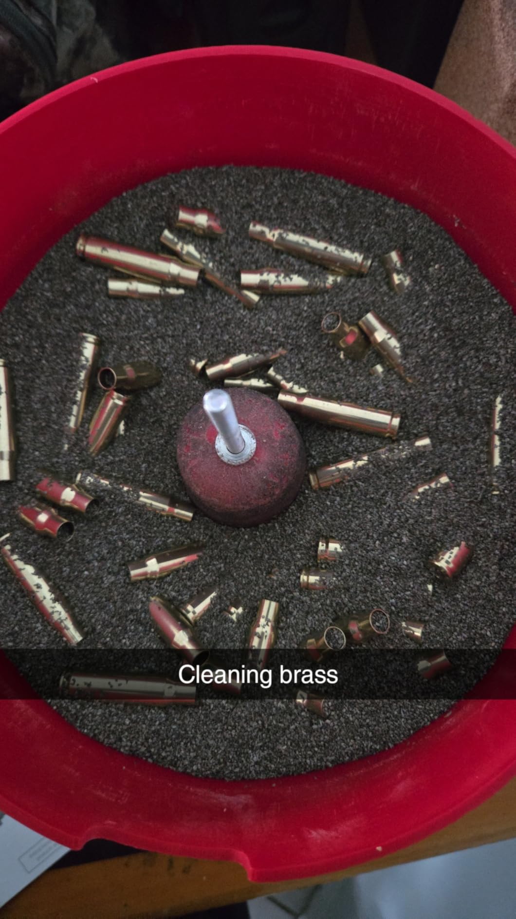 Hornady Vibratory Tumbler for Cleaning and Polishing Brass Cartridges, Reloading Tumbler with Clear Lid customer photo 2