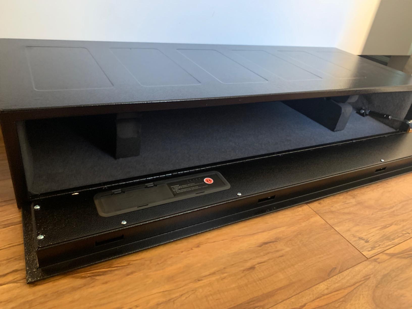 Hornady RAPiD Safe AR Gun Locker with RFID Touch Free Entry - Tamper Proof Gun Safe Perfect for Storing Gun Accessories, Rifles and Shotguns - Heavy Duty Rifle Gun Safe for Home and Vehicle - 98190 customer photo 2