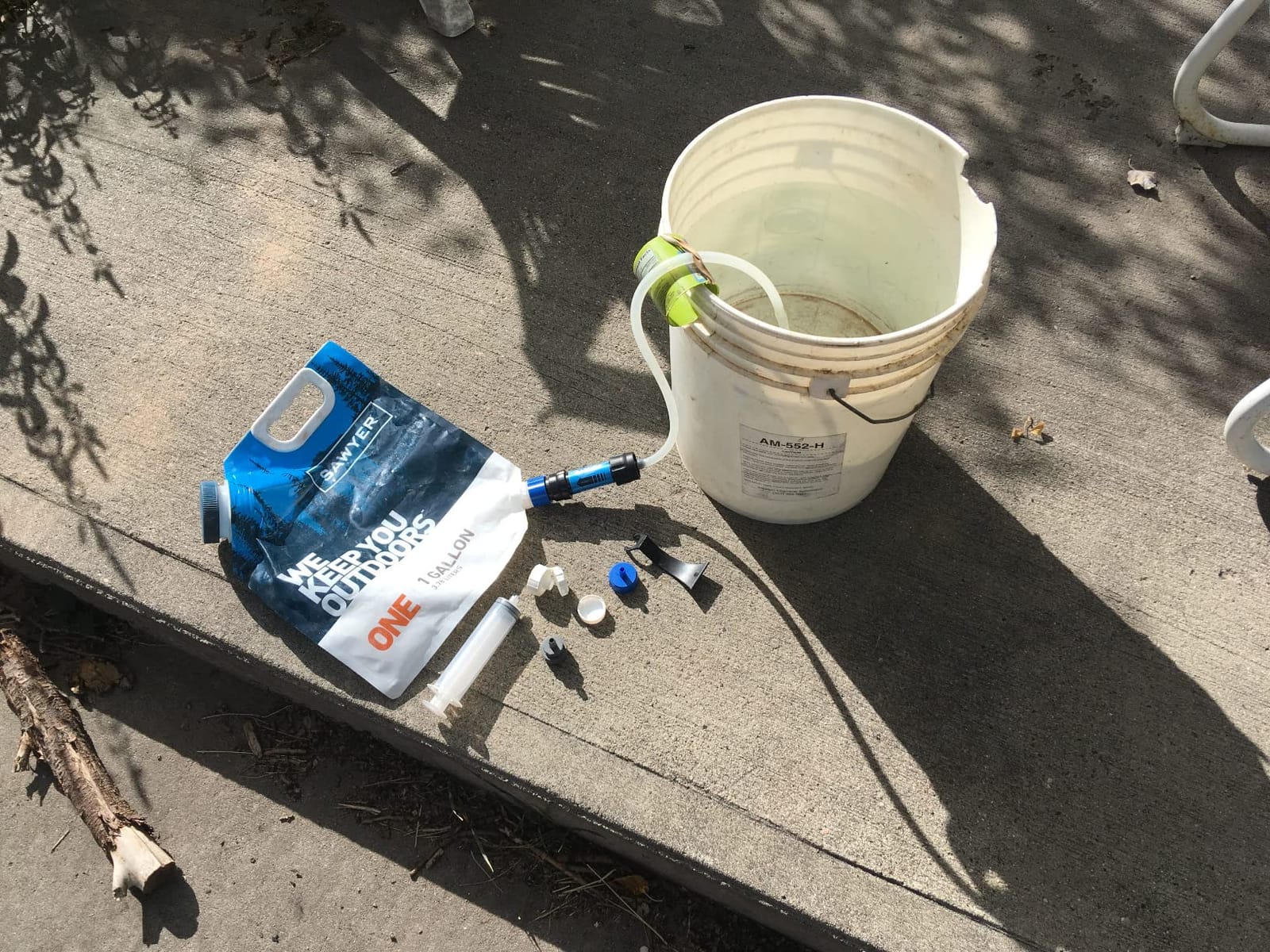 Sawyer Products SP160 One Gallon Gravity Water Filtration System customer photo 2