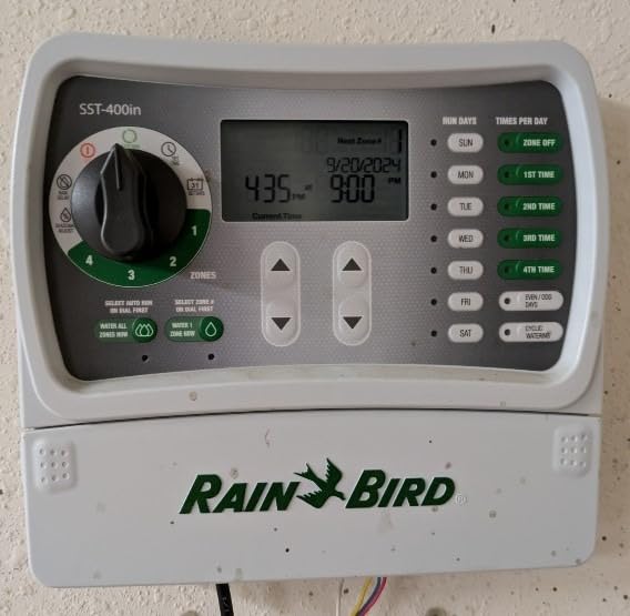 Rain Bird SST400IN Irrigation Controller, Indoor, 4-Station customer photo 2