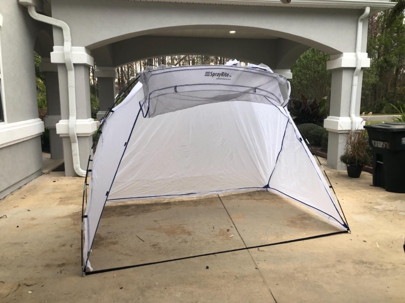 EasyGo Products Sprayrite 2 Paint Spray Shelter Spray Booth Painting Tent customer photo 1