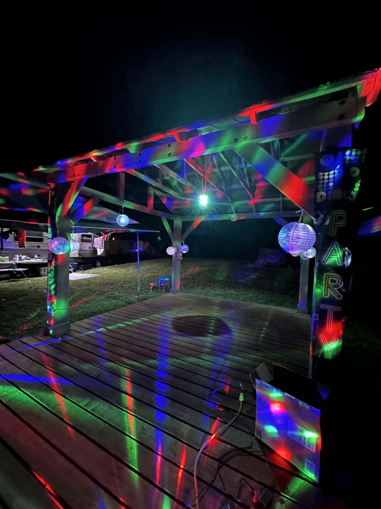 Luditek 2-Pack Sound Activated Party Lights with Remote Control, Disco Ball Light, DJ Strobe Lamp for Home Room Dance Party Supplies White Elephant Gifts Birthday Christmas Halloween Party Decorations customer photo 2
