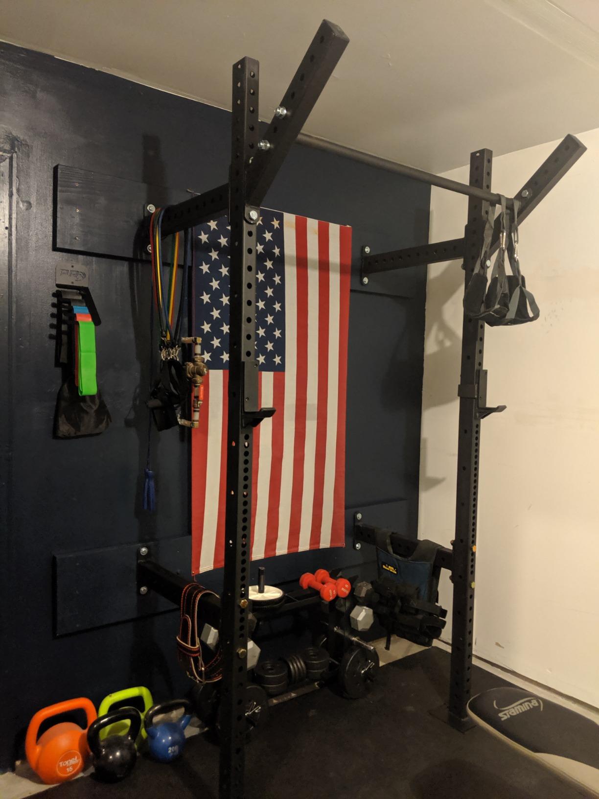 Titan Fitness T-3 Series Space Saving Rack, 91