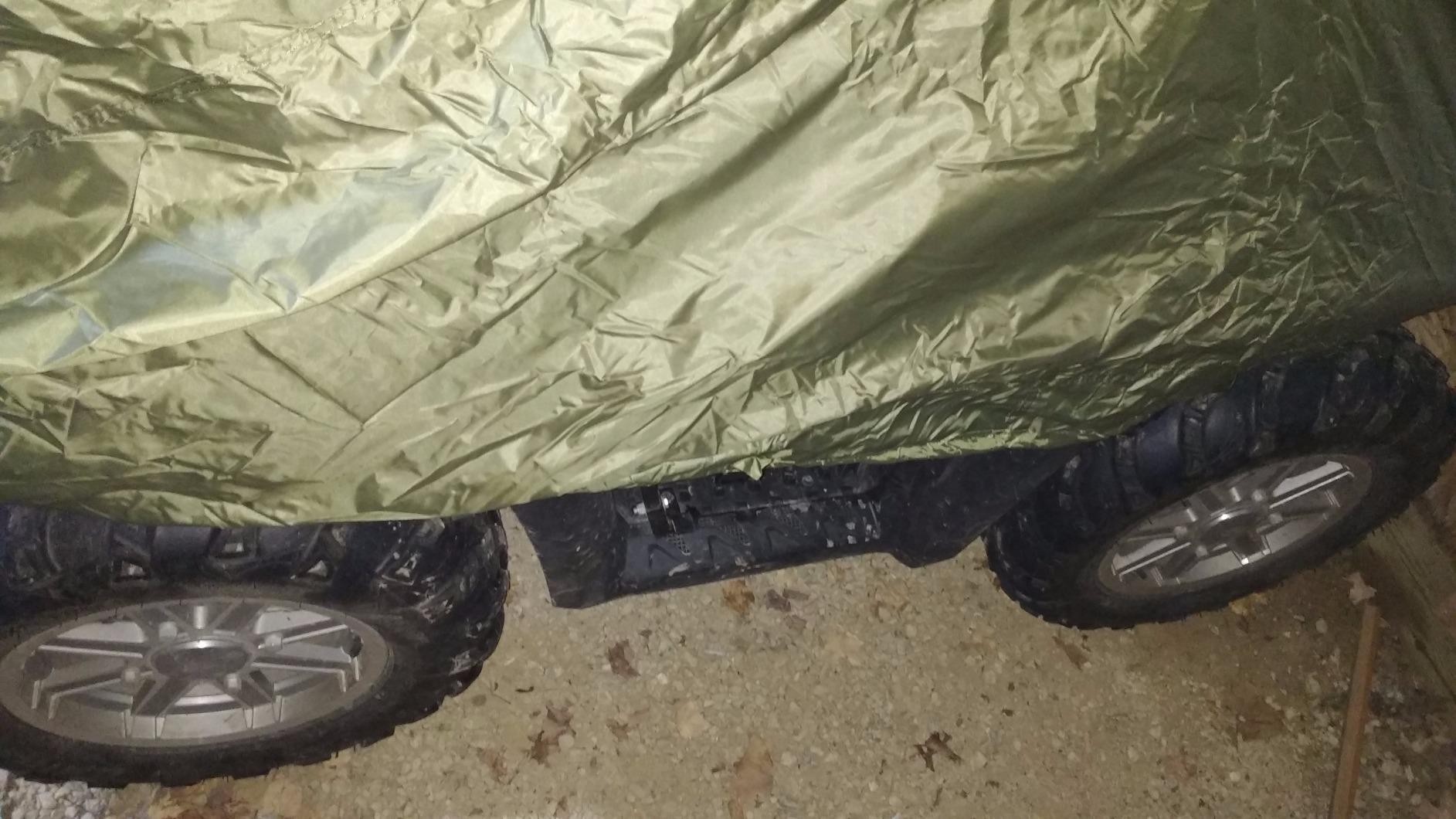 Black Boar ATV Cover - Features Waterproof Polyurethane Coating for Protection Against the Weather - Sewn-in Straps & Buckles - Jungle Camo, Extra Large Over 450cc (66021) customer photo 1