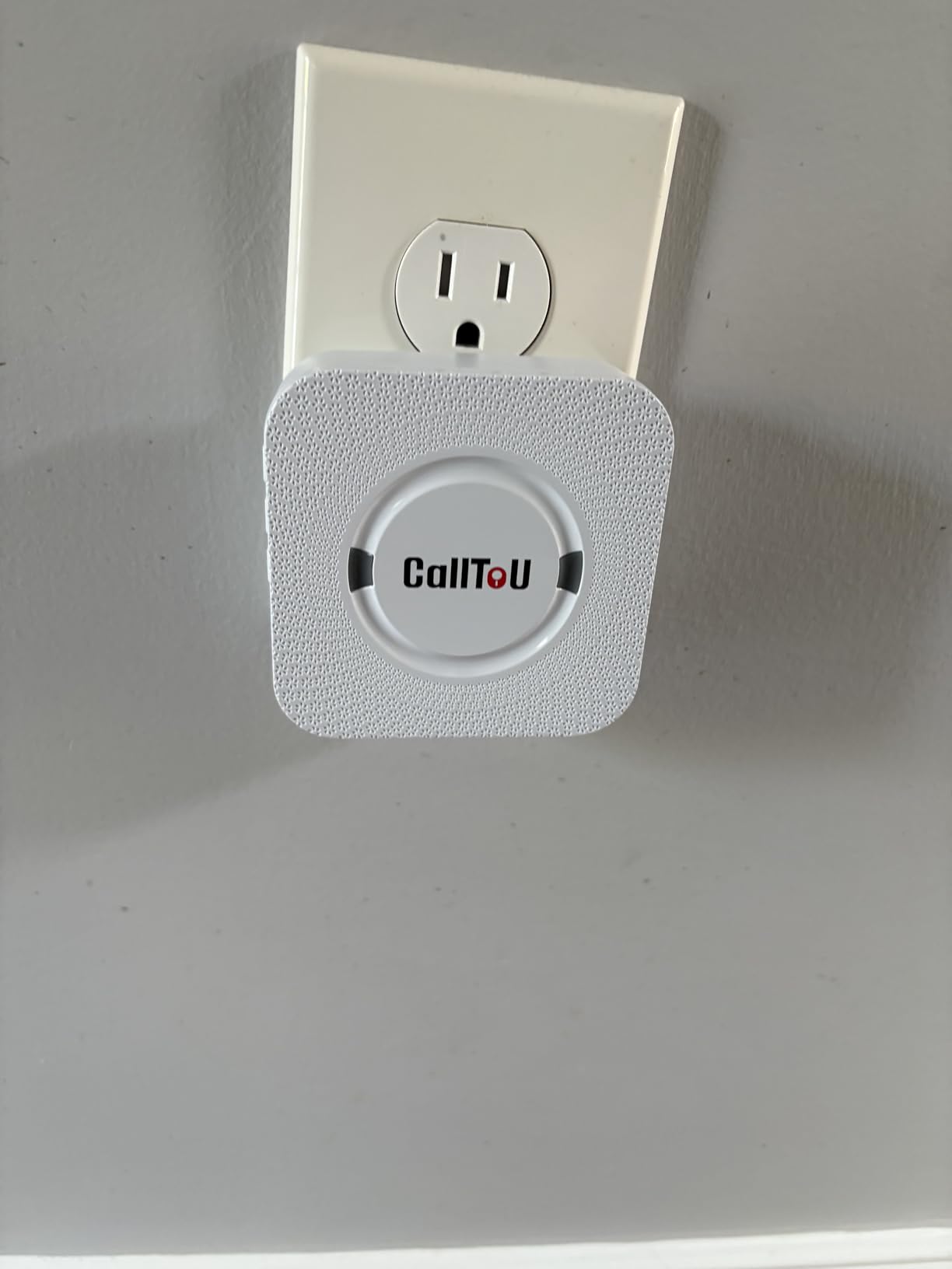 CallToU Caregiver Pager with 2 Wireless Call Button for Elderly at Home, Easy Use, Loud Whole-Home Alerts, 500+FT Through-Wall, Waterproof Call Bell Alert Buttons for Seniors/Elderly/Patients/Adults customer photo 2