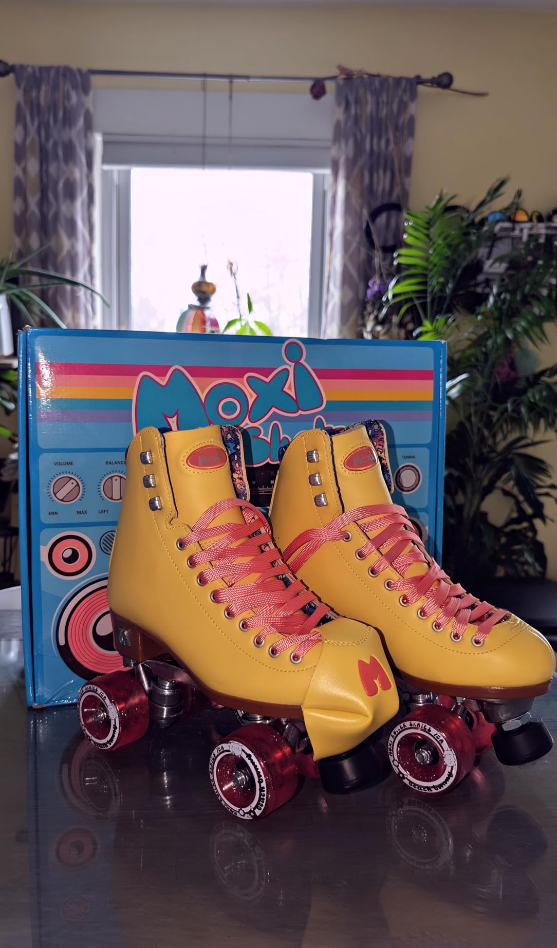 Moxi Beach Bunny Roller Skates for Women - Colorful, Precision-Fit Skate with High-Rebound Wheels customer photo 1