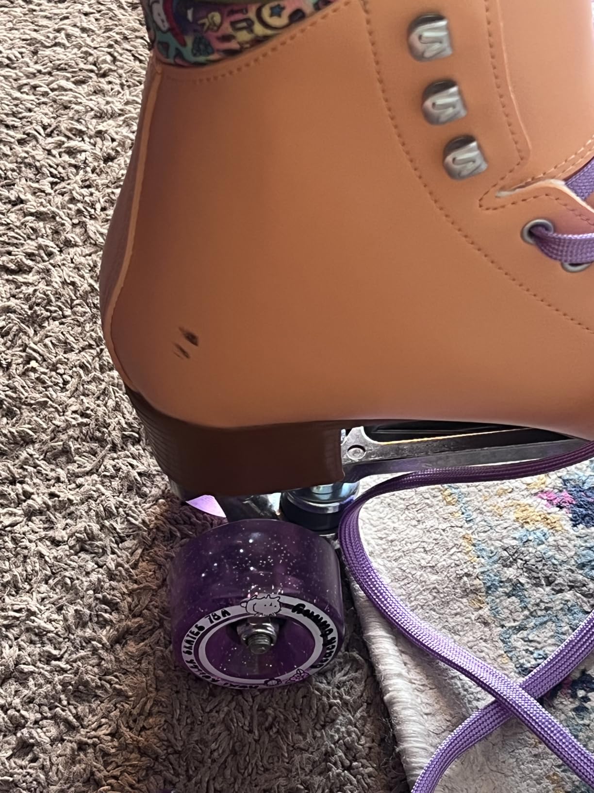 Moxi Beach Bunny Roller Skates for Women - Colorful, Precision-Fit Skate with High-Rebound Wheels customer photo 2