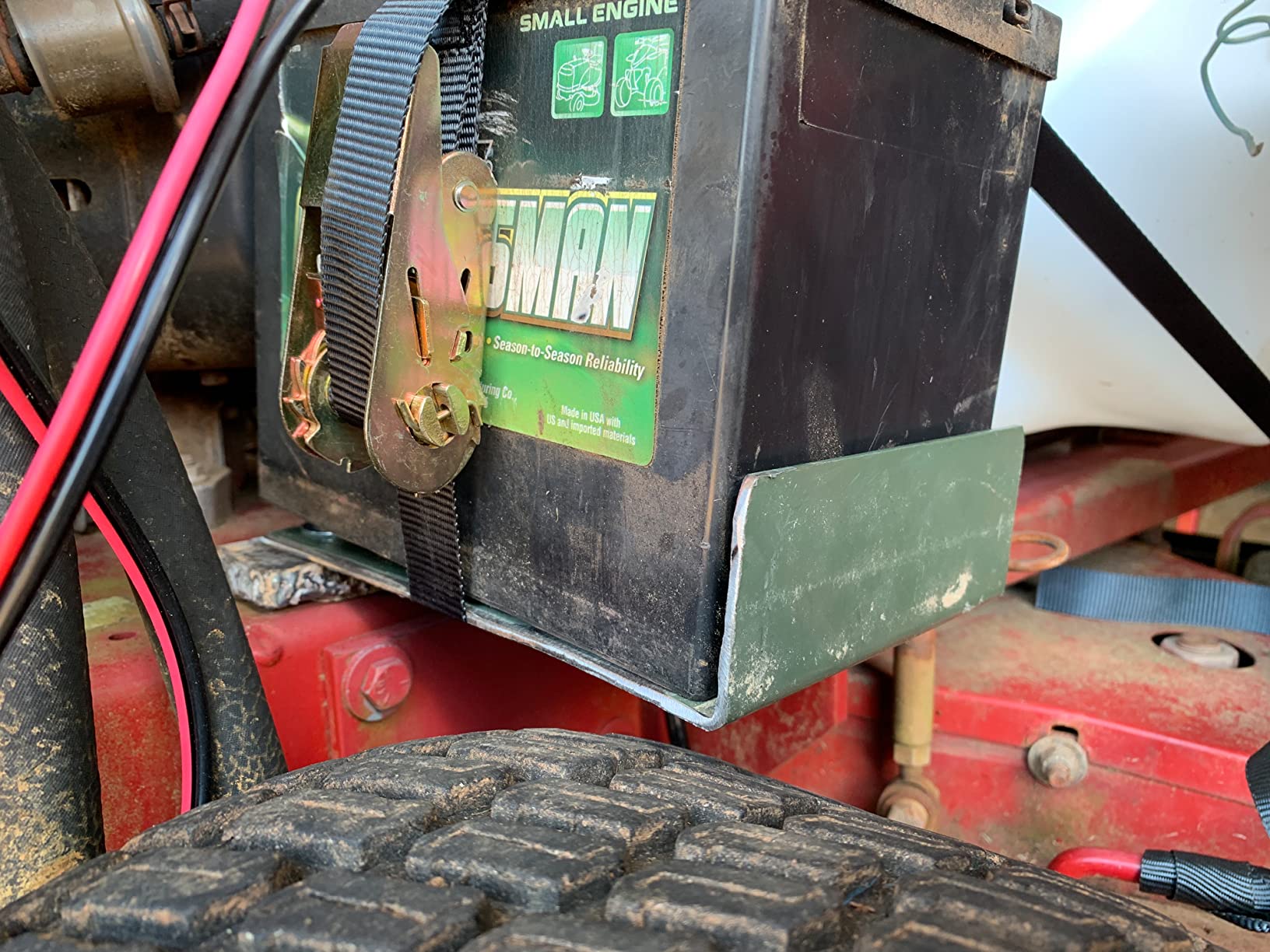 Master Mfg 15-Gallon ATV Broadcast Sprayer - 7ft Swath, 2.2 GPM, 70 PSI Max customer photo 2