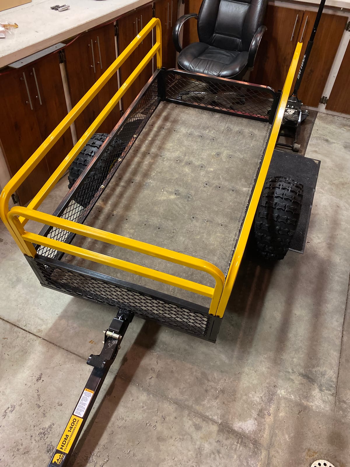 Polar Trailer HDM 1400 Utility Trailer Steel Mesh Model 10738 customer photo 2