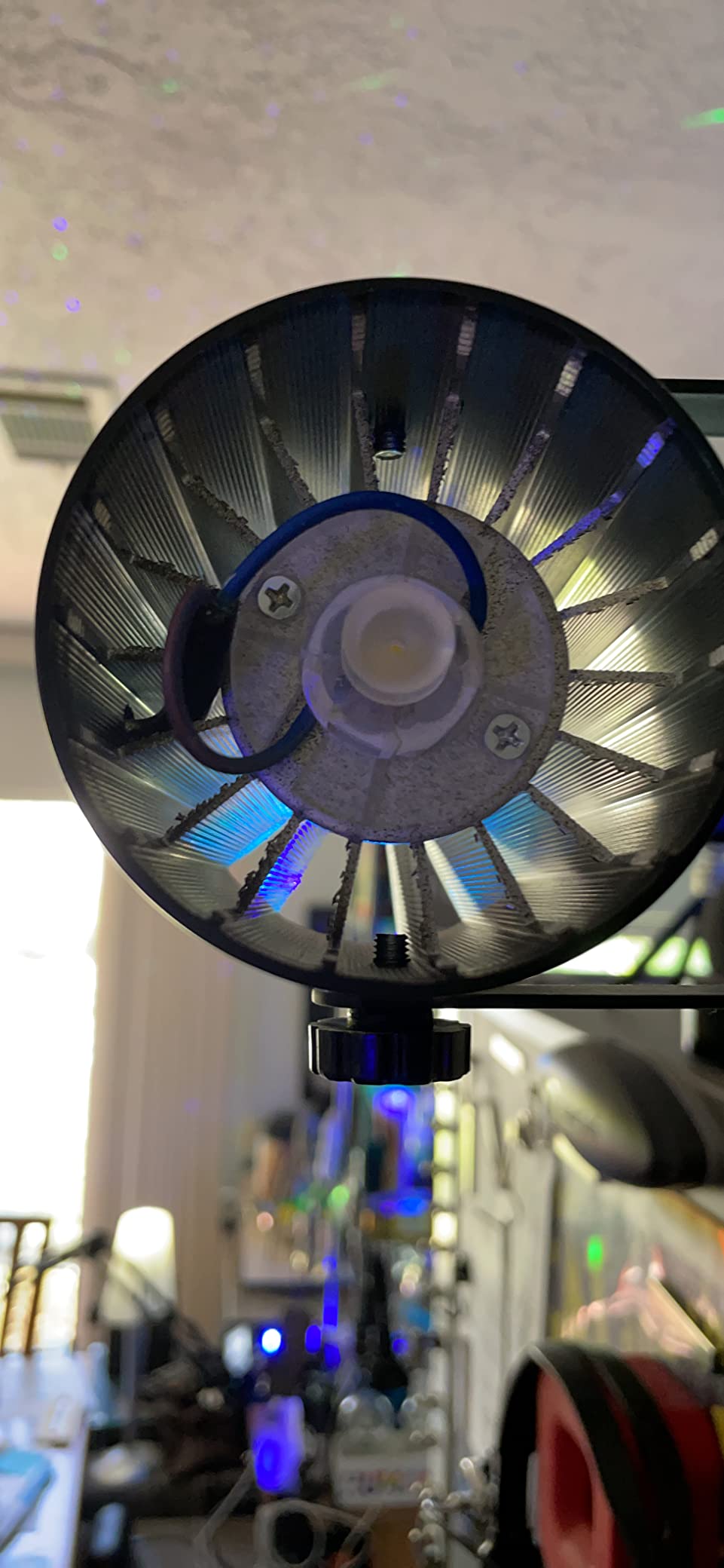 15W White LED Pin Spot Light for Stage DJ Disco Mirror Ball, Manual Focus | Adjustable Aperture customer photo 2