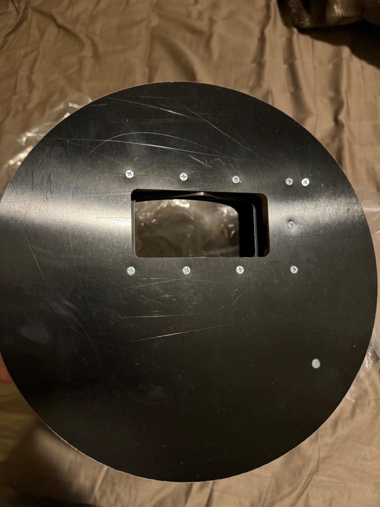 Sarge's Pancake Black Welding Hood Helmet Right Handed Regular Pipeline OSHA Approved (Right Hand, Black) customer photo 2