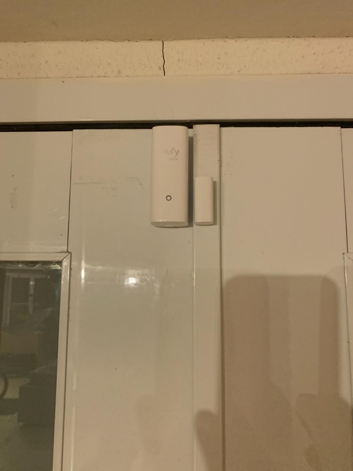 eufy Security Entry Sensor, Detects Opened and Closed Doors or Windows, Door Monitoring, Sends Alerts, Triggers Siren, 2-Year Battery Life, Indoor Use Only, Requires HomeBase, 24/7 Monitoring Optional customer photo 1