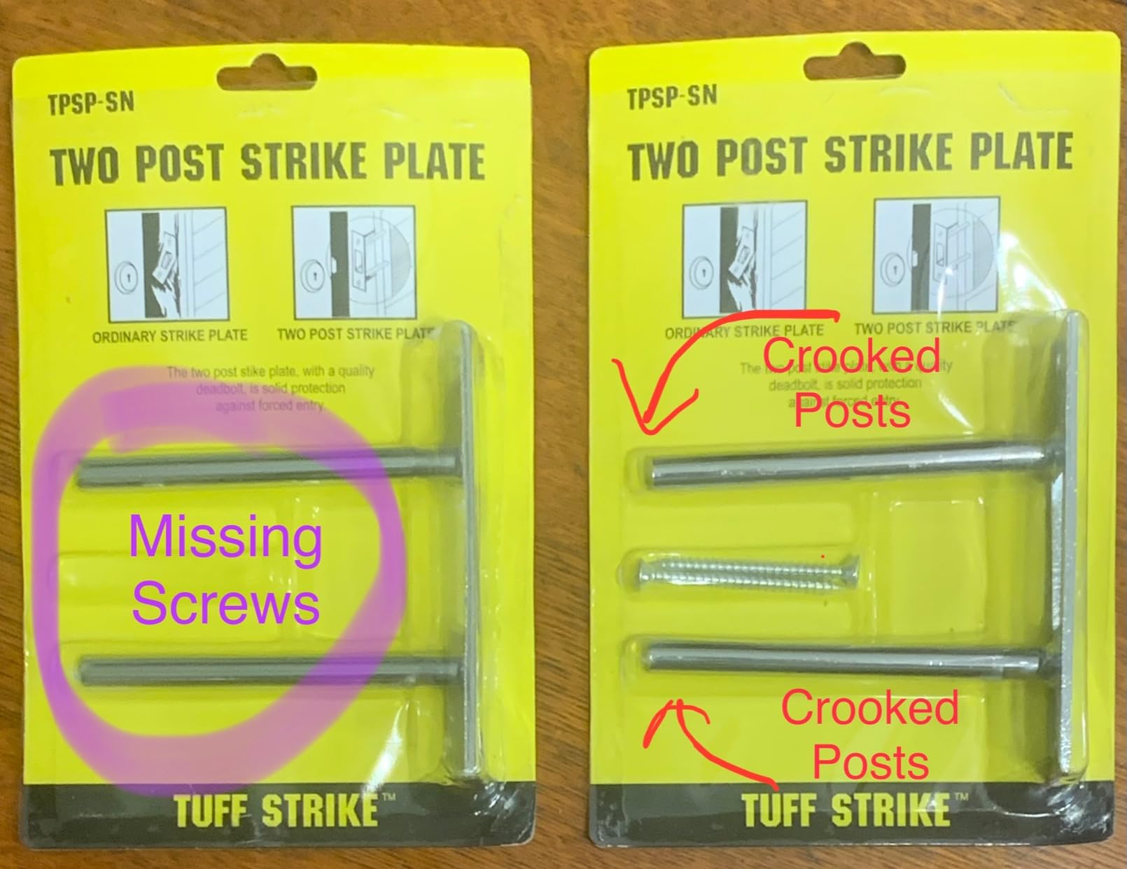 Door Reinforcement Lock | Kick-Proof Deadbolt Strike Plate | Ultimate Home Security & Break-in Prevention | Strengthens Door Frame Against Forced Entry customer photo 2