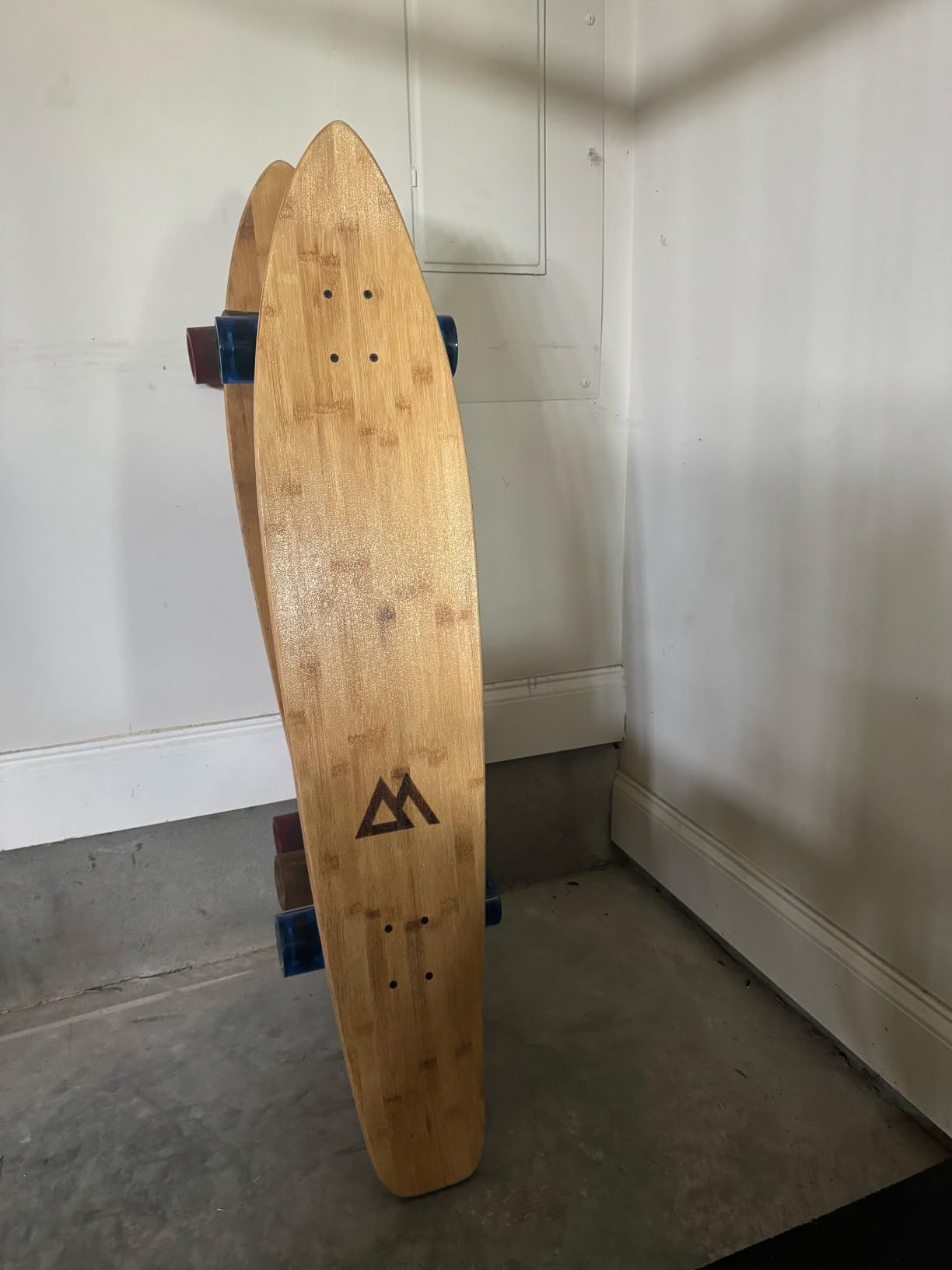 Magneto 44 inch Kicktail Cruiser Longboard Skateboard | Bamboo and Hard Maple Deck | Made for Adults, Teens, and Kids customer photo 1